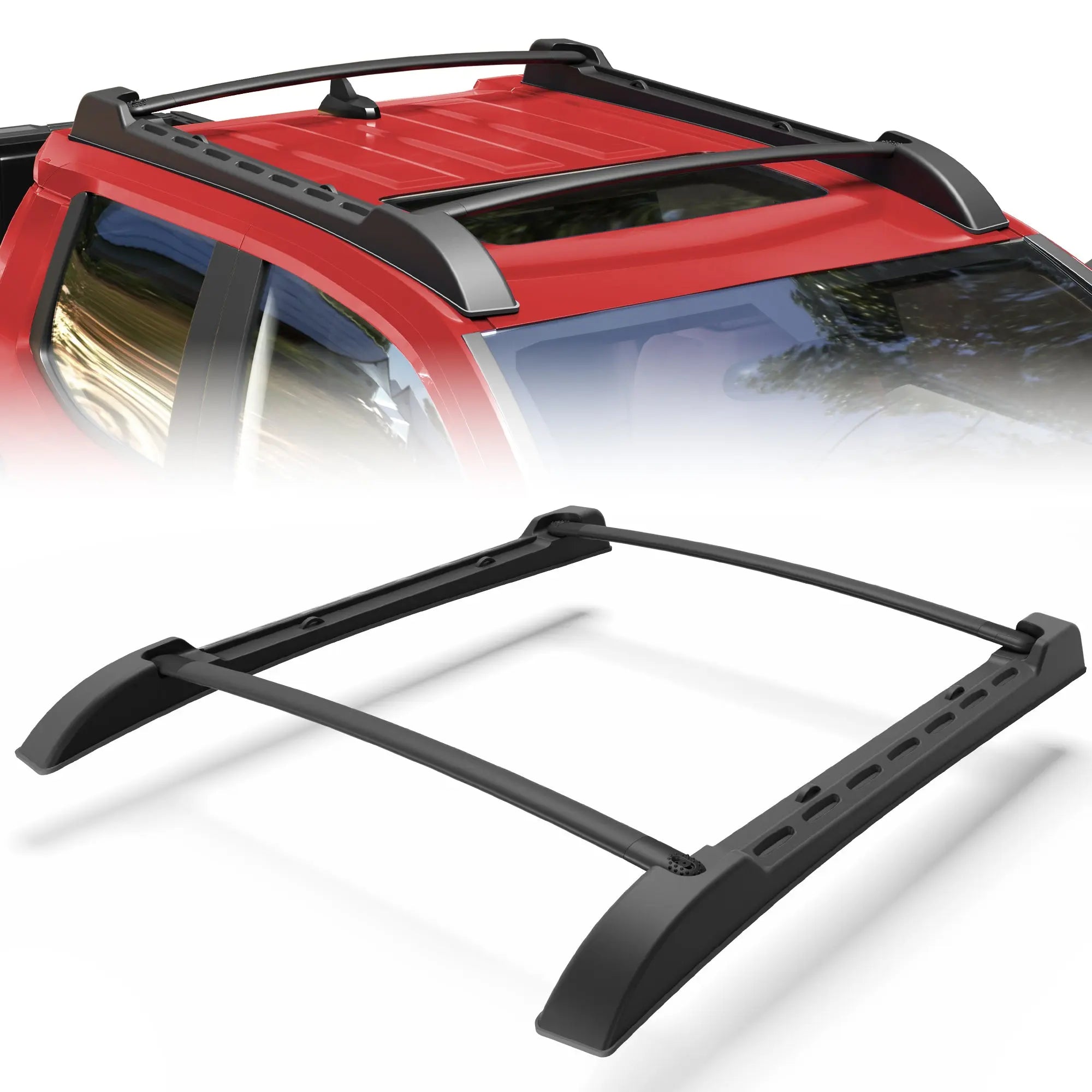 Tacoma Cargo Carriers Roof Rack Fit for 2024-2025 Toyota Tacoma Double Cab Aluminum