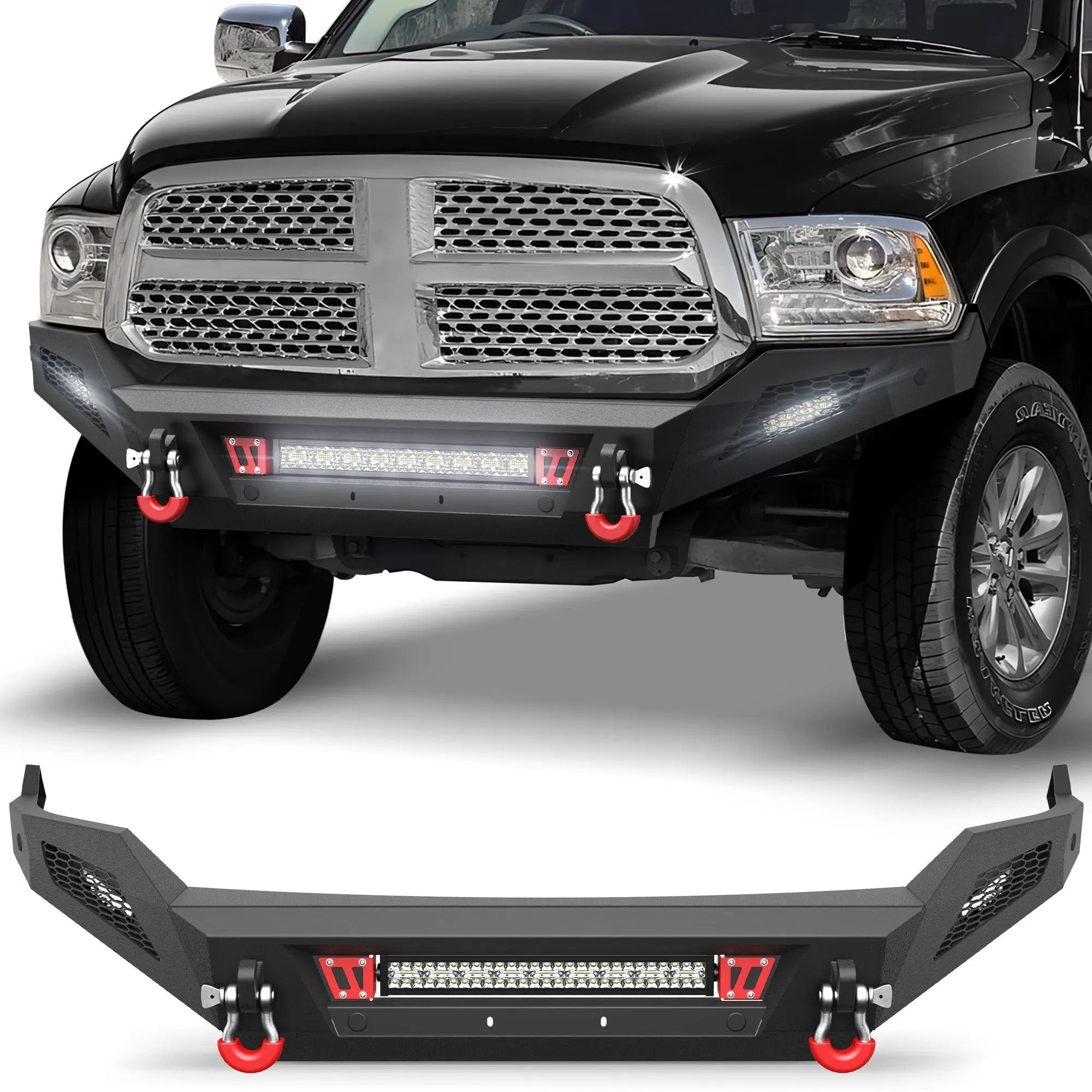 Front Bumper for 2013–2018 Ram 1500 & 2019–2024 Ram 1500 Classic