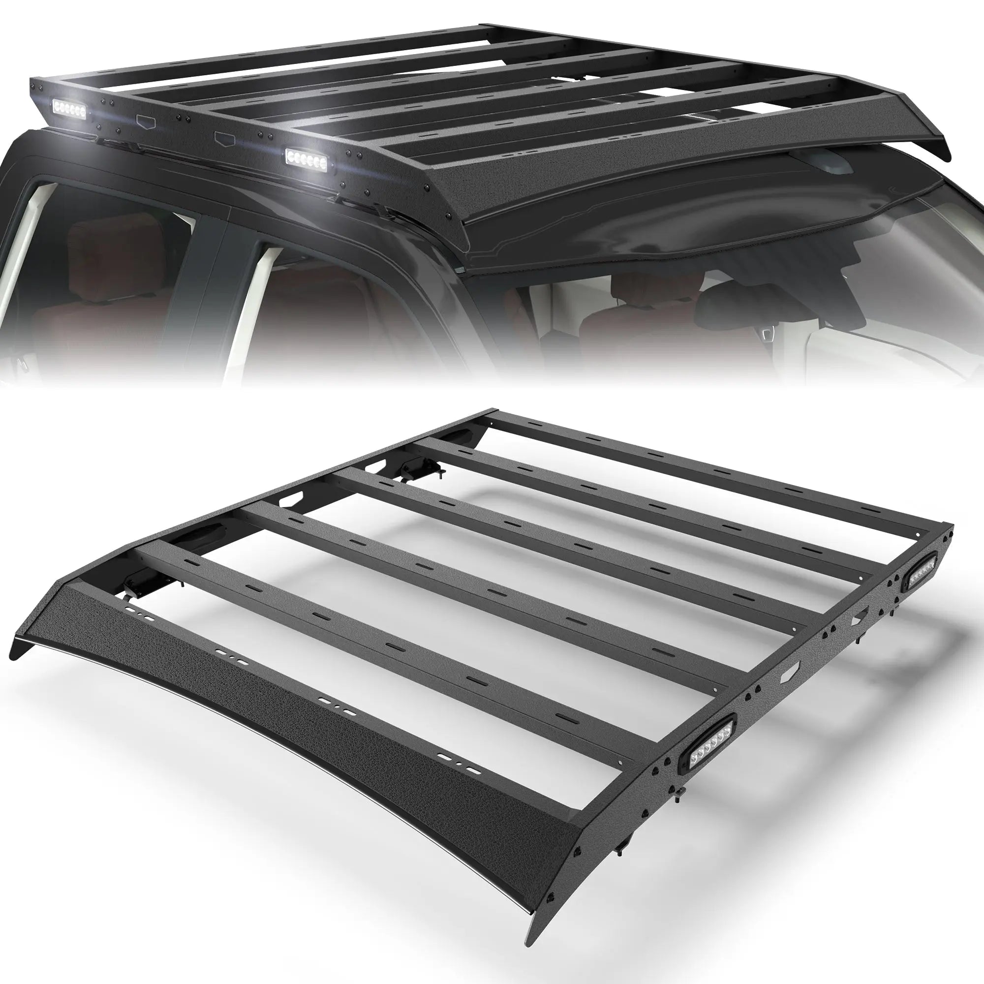 Longsun Roof Rack for 2009-2014 Ford F-150 SuperCrew 4-Door