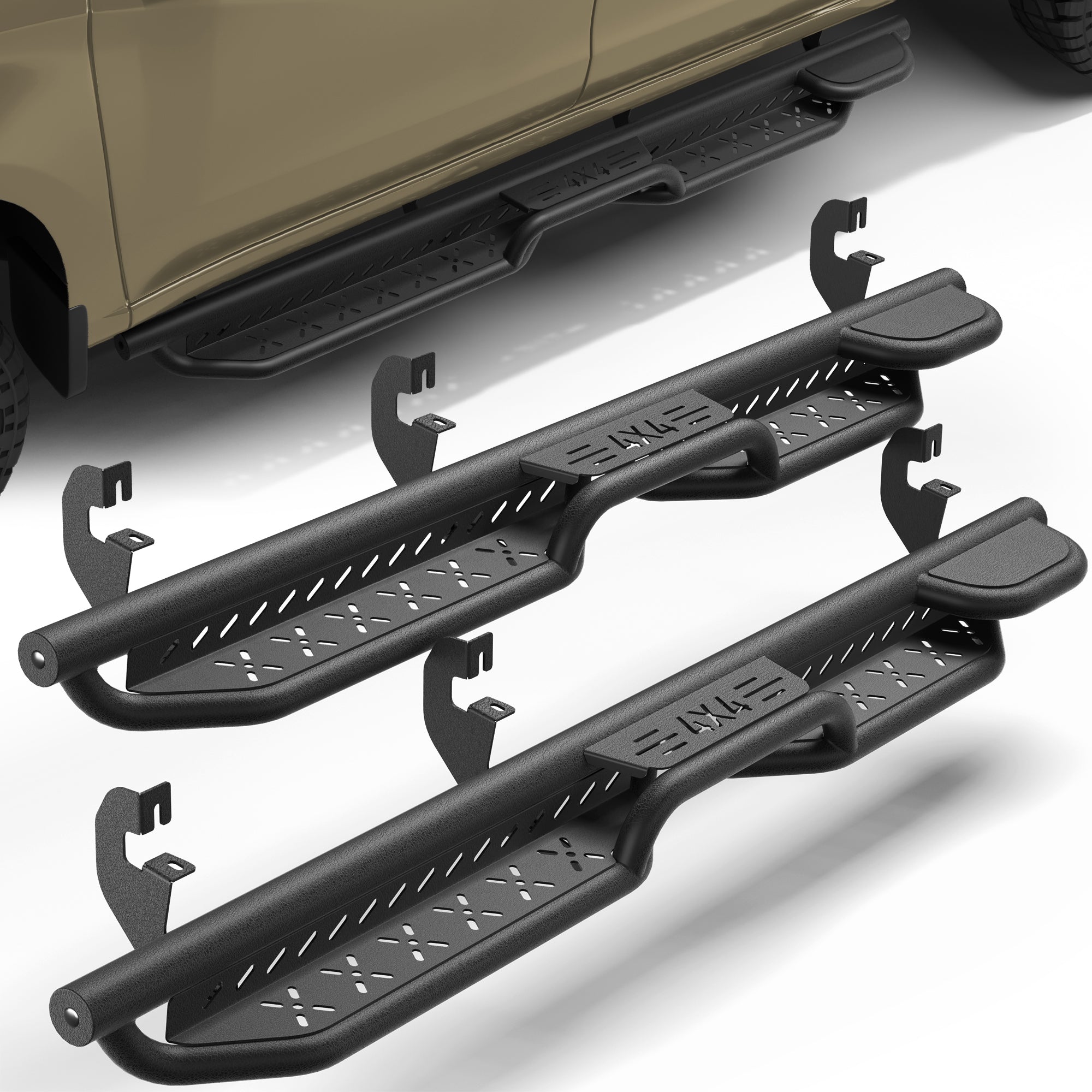Side Steps for 2019-2025 Chevy Silverado & GMC Sierra 1500, 2020-2025 Silverado/Sierra 2500 3500