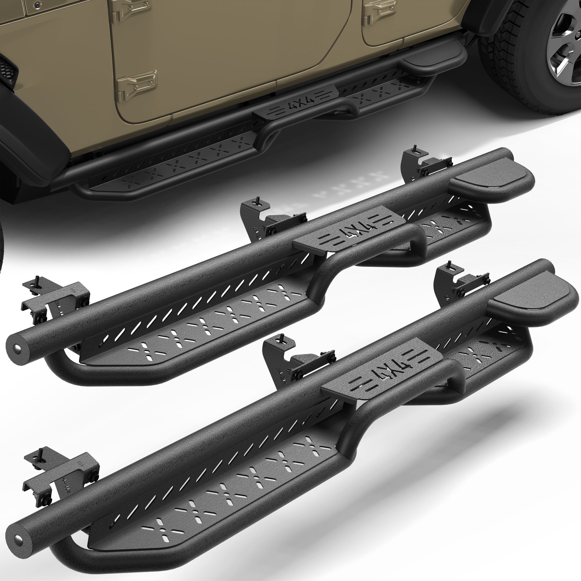 Jeep JL Running Boards Fits 2019-2025 Jeep Wrangler JL Unlimited