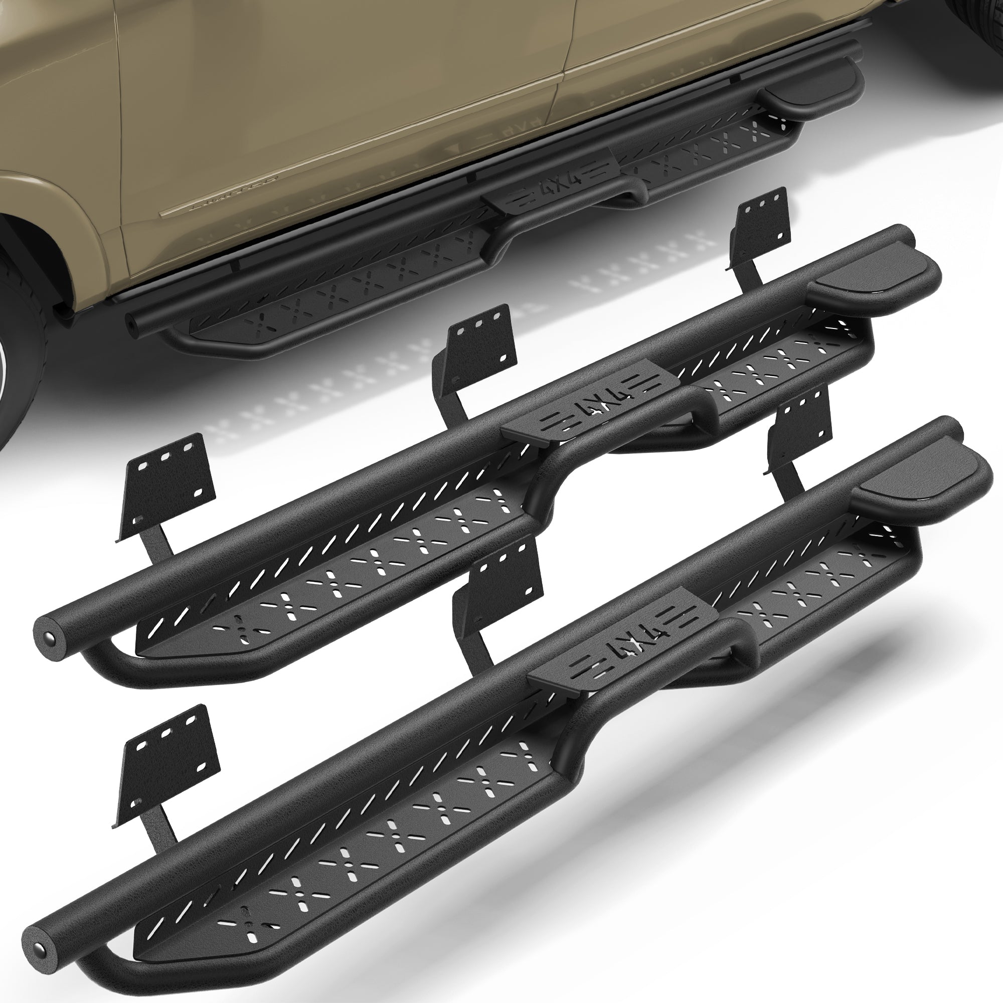 Ram 1500 Running Boards Side Steps for 2019-2026 Dodge Ram 1500 Crew Cab (No for Classic)