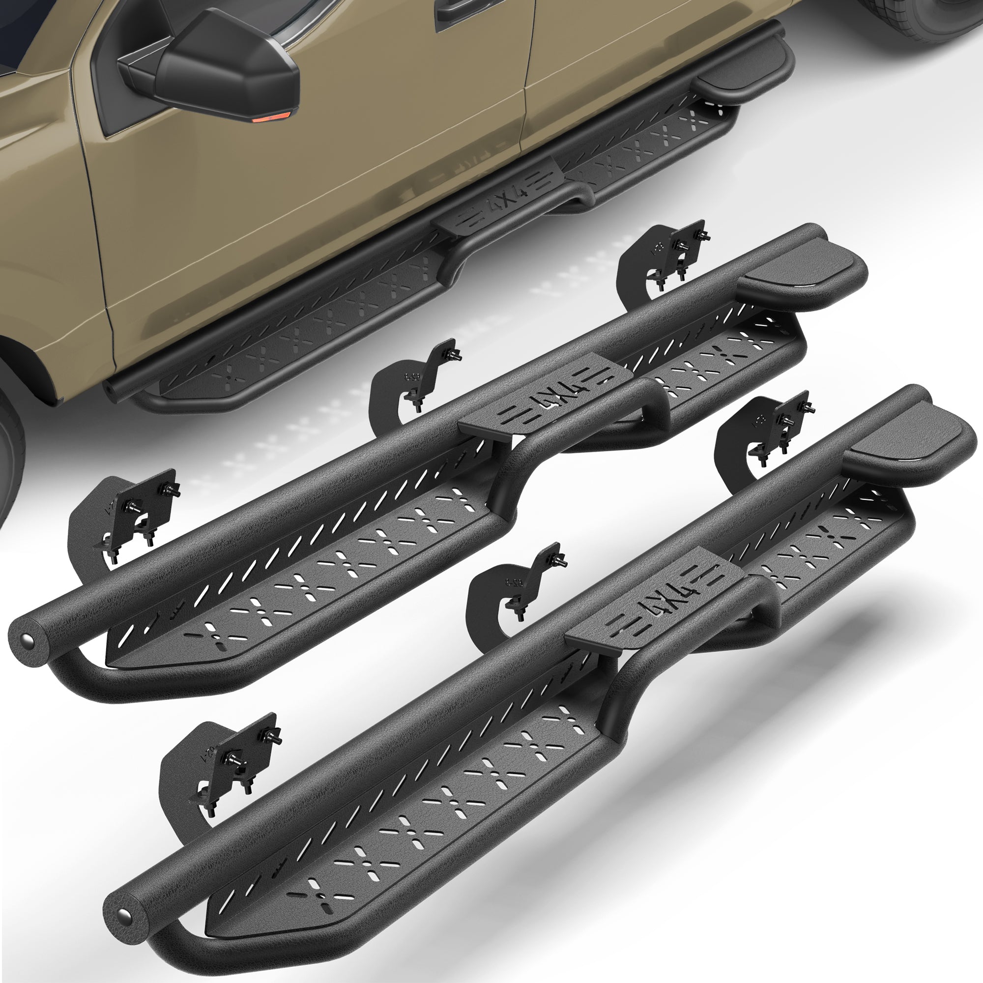 F150 Running Boards Side Steps Compatible with 2009 2010 2011 2012 2013 2014 Ford F150 SuperCrew
