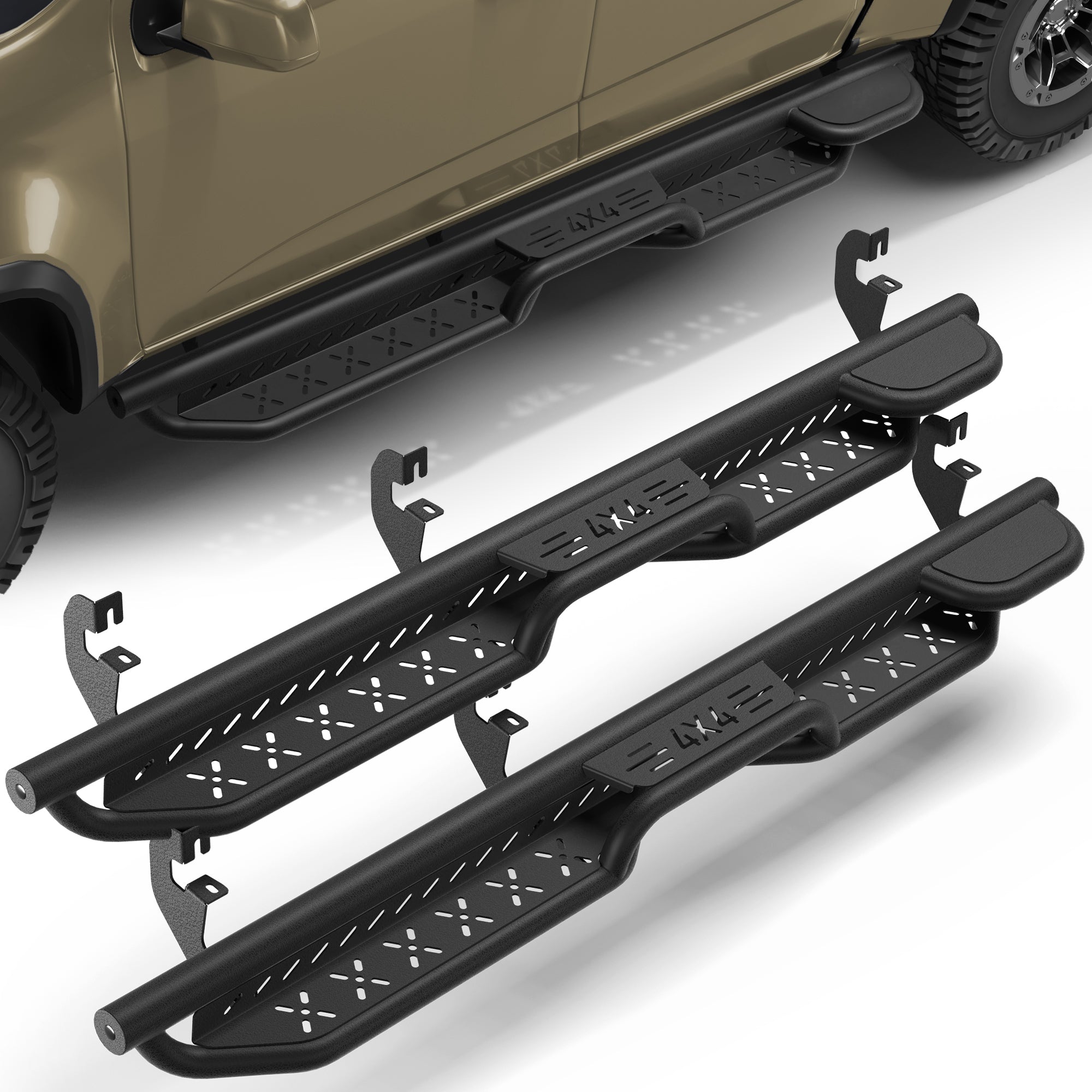 Running Boards Side Steps for 2015-2026 Chevy Colorado/GMC Canyon, Fits 4 Full Size Doors