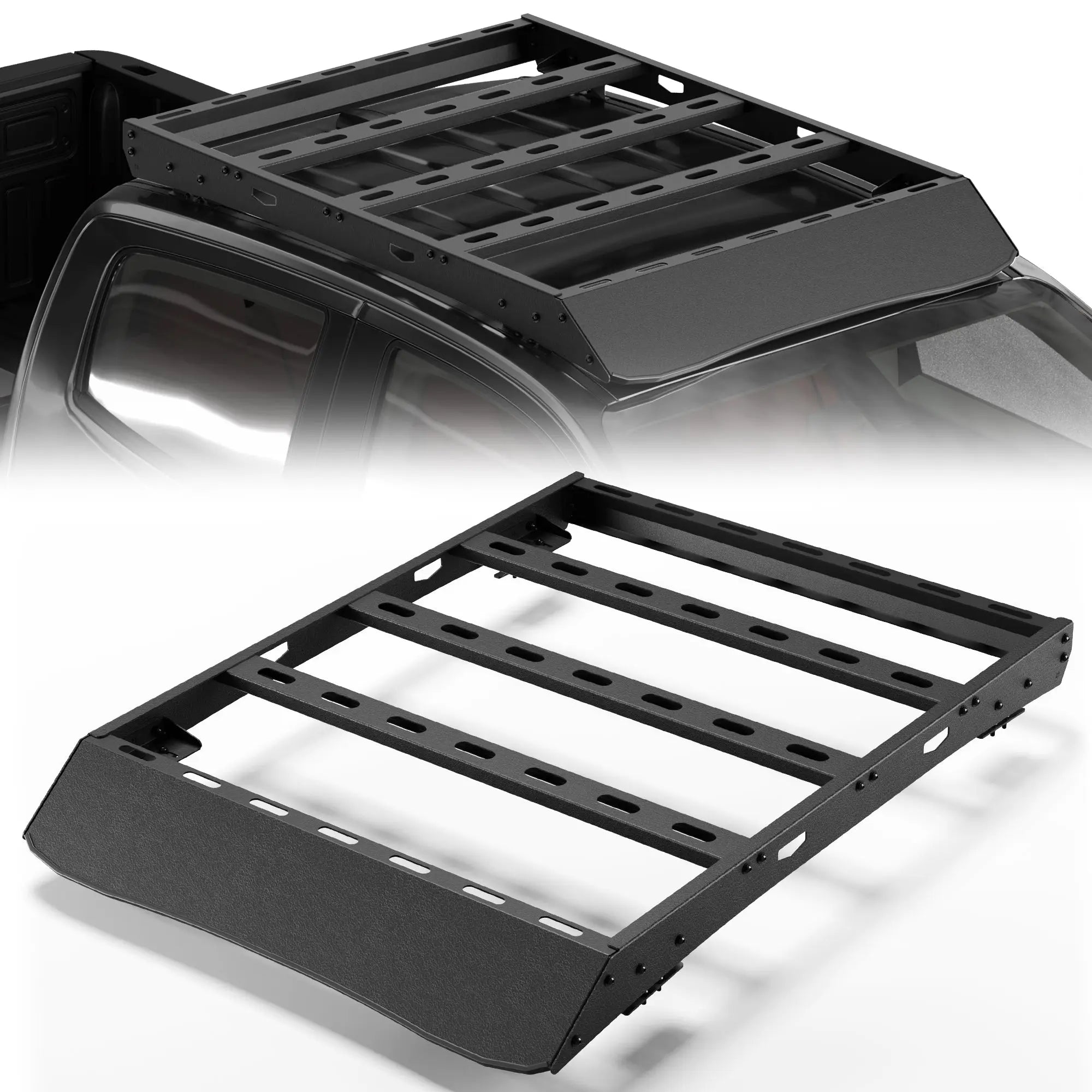 Longsun Colorado Roof Rack Compatible with 2015-C2025 Chevy Colorado Crew Cab 4 Door Only
