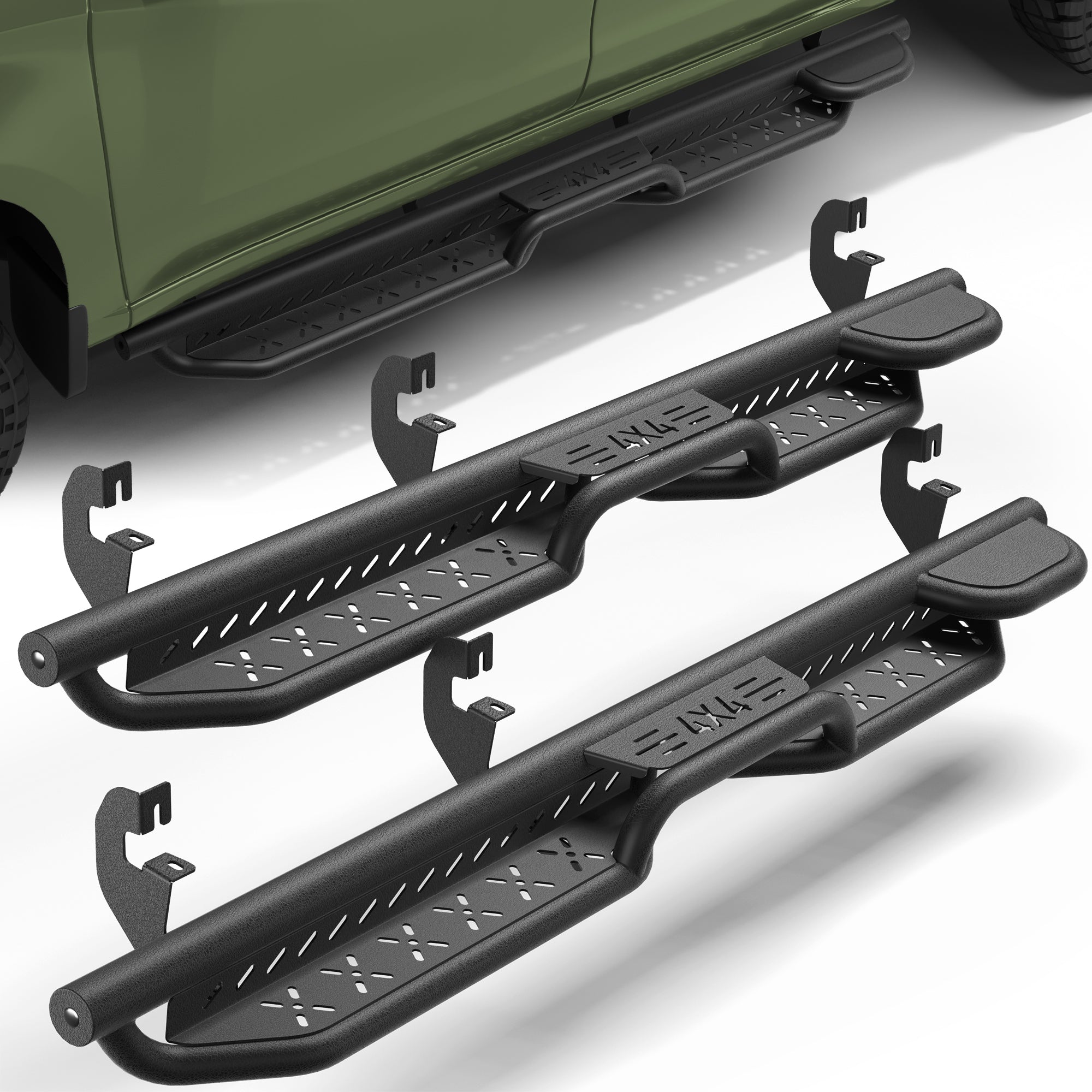Side Steps for 2019-2025 Chevy Silverado & GMC Sierra 1500, 2020-2025 Silverado/Sierra 2500 3500