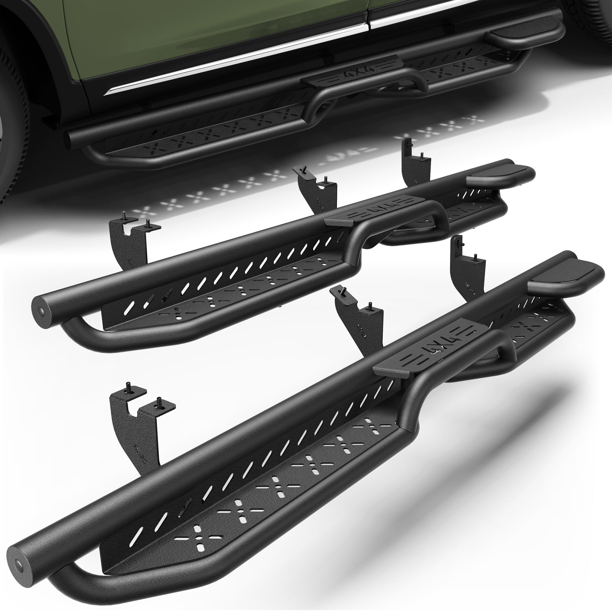 Running Boards Side Steps for Honda Pilot 2016-2022 Bolt-On Design for Easy Access