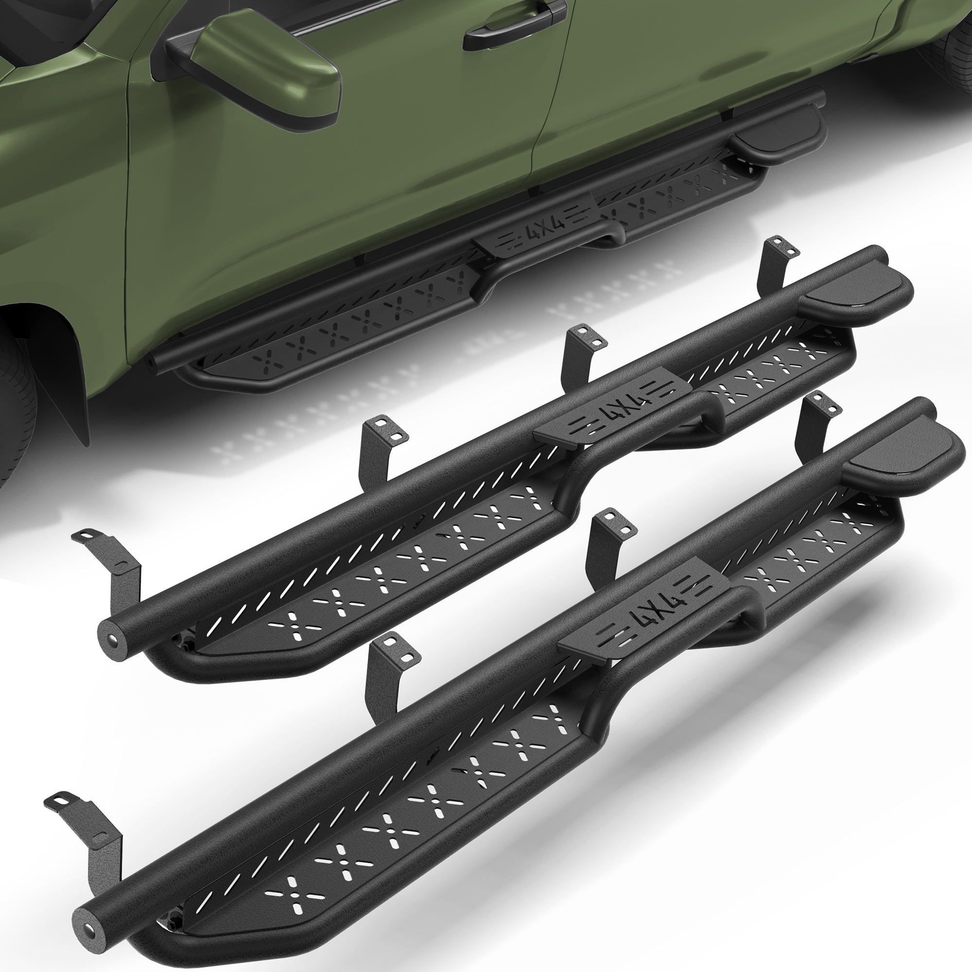Tundra Running Boards Side Steps Fits for 2007-2021 Toyota Tundra CrewMax 4-Door