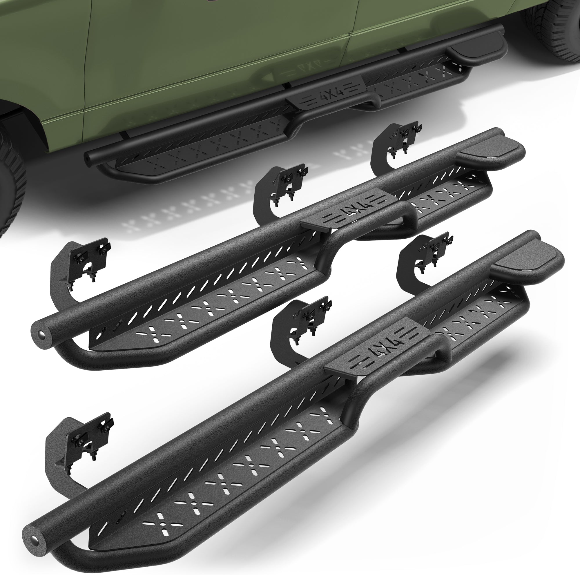 F150 Running Boards Side Steps Compatible with 2004 2005 2006 2007 2008 Ford F150 SuperCrew