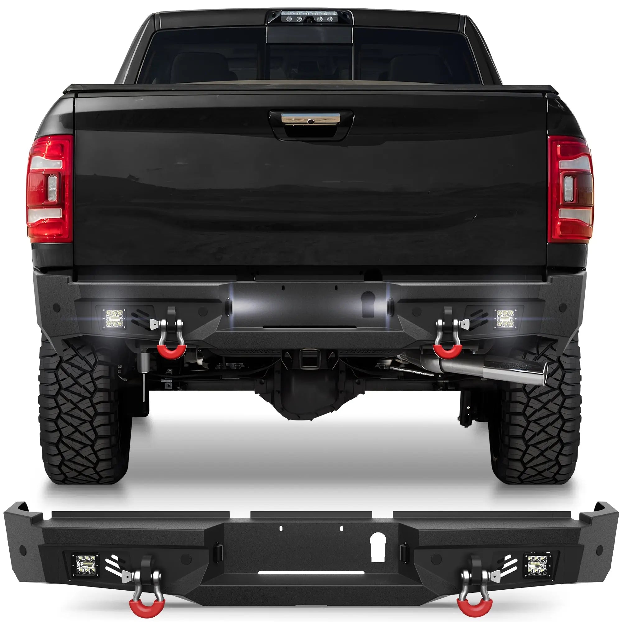Ram 2500 Rear Bumper for 2019-2025 Dodge Ram 2500/3500 Pickup Trucks