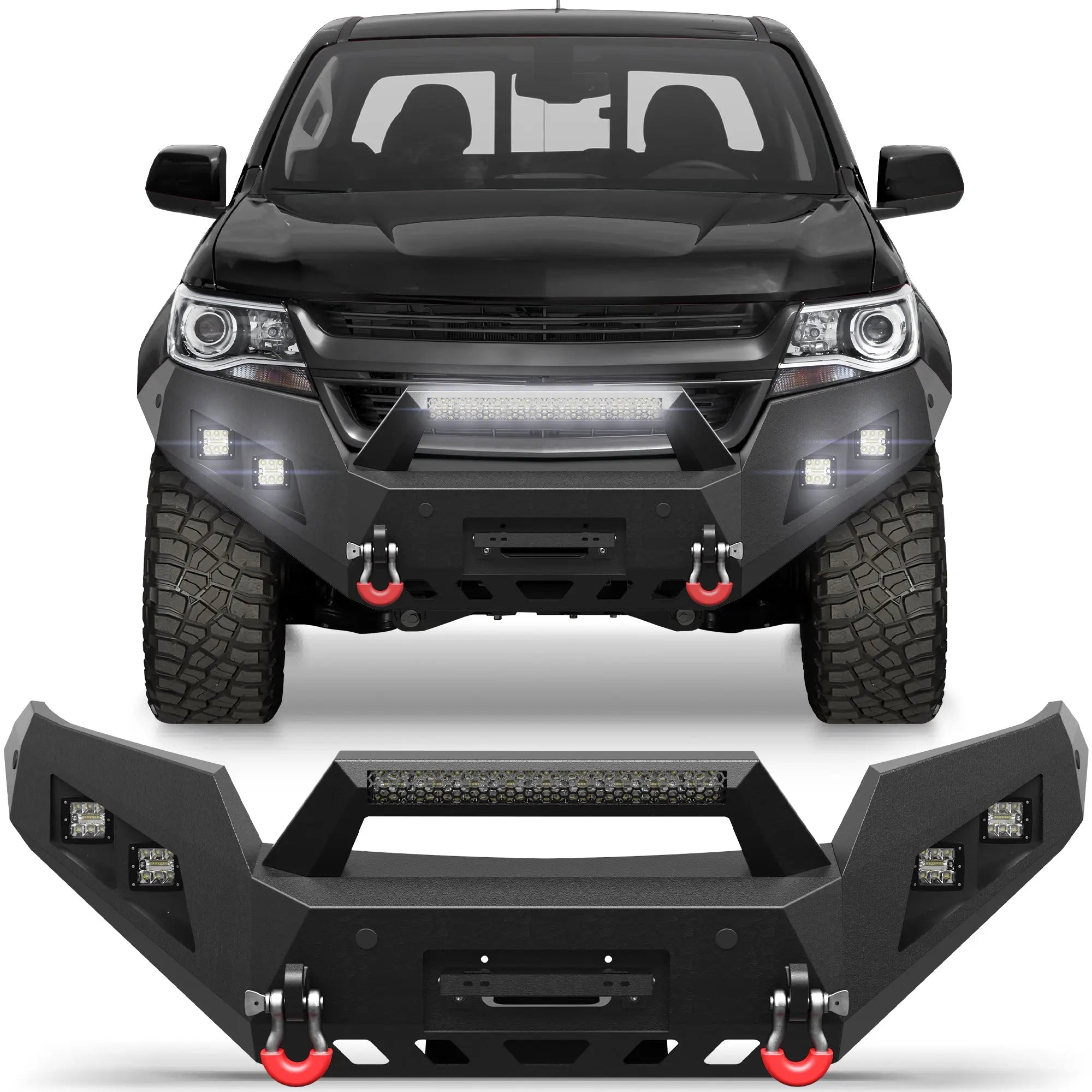 Offroad Front Bumper for Chevy Colorado 2015-2020 Pickup (Excluding ZR2)