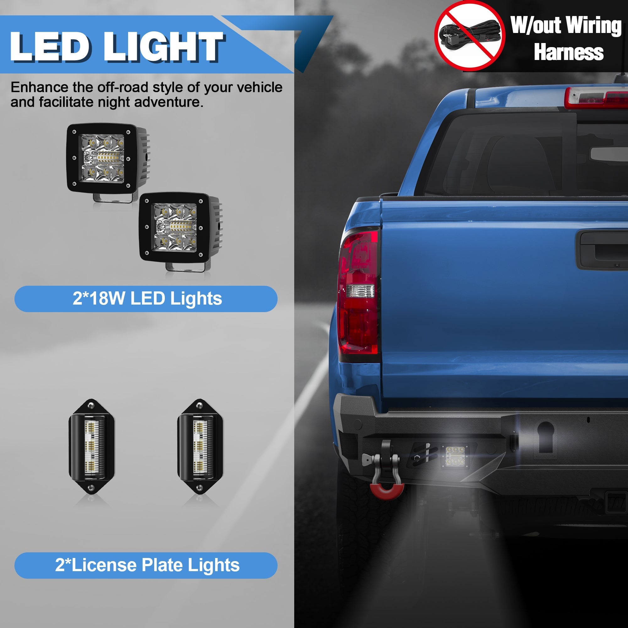 Chevy Colorado/GMC Canyon Rear Bumper for 2015-2022 Chevy Colorado (Excluding ZR2) and GMC Canyon - nadiaauto