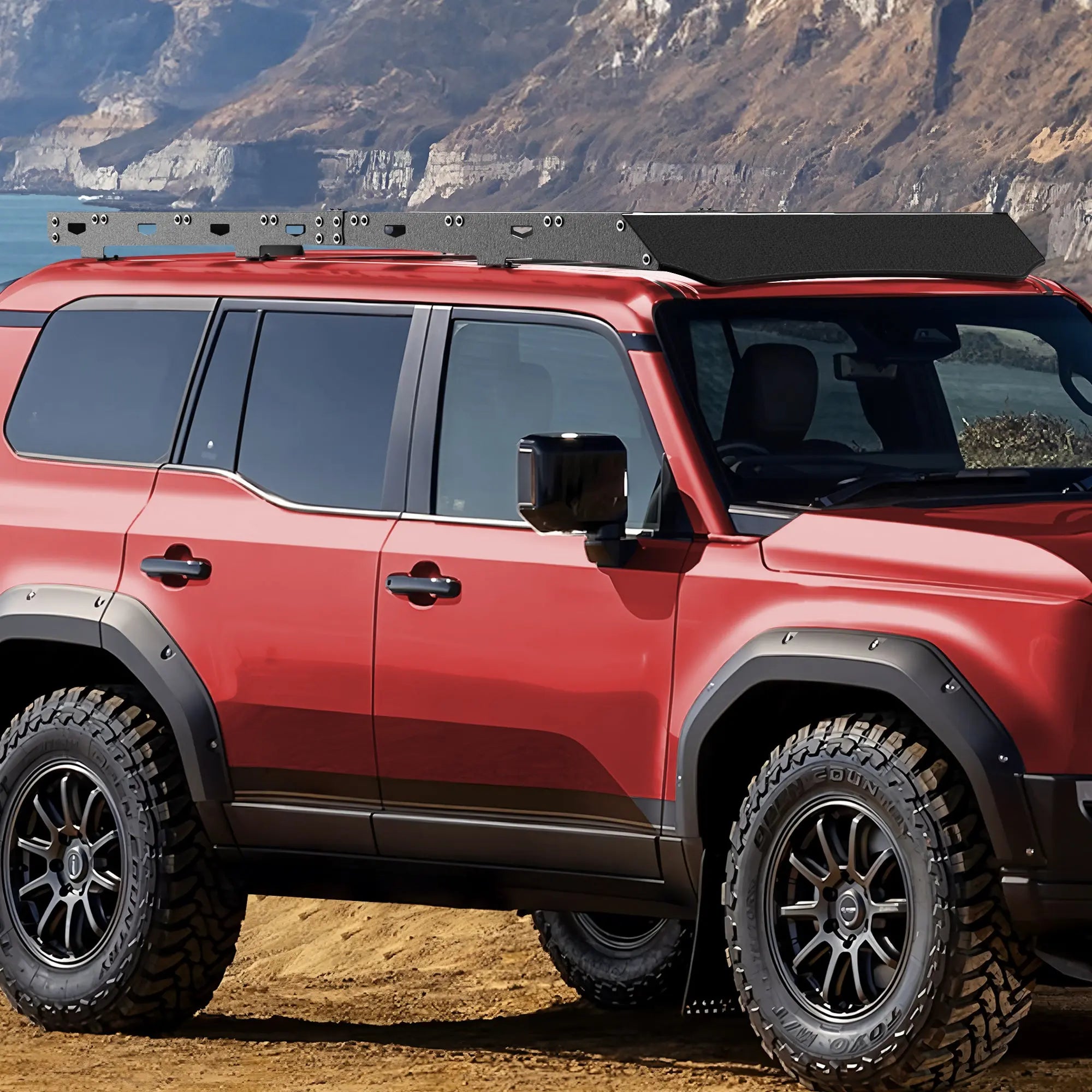 LC250 Roof Rack Compatible for 2024-2025 Toyota Land Cruiser Prado LC250/2024-2025 Lexus GX550