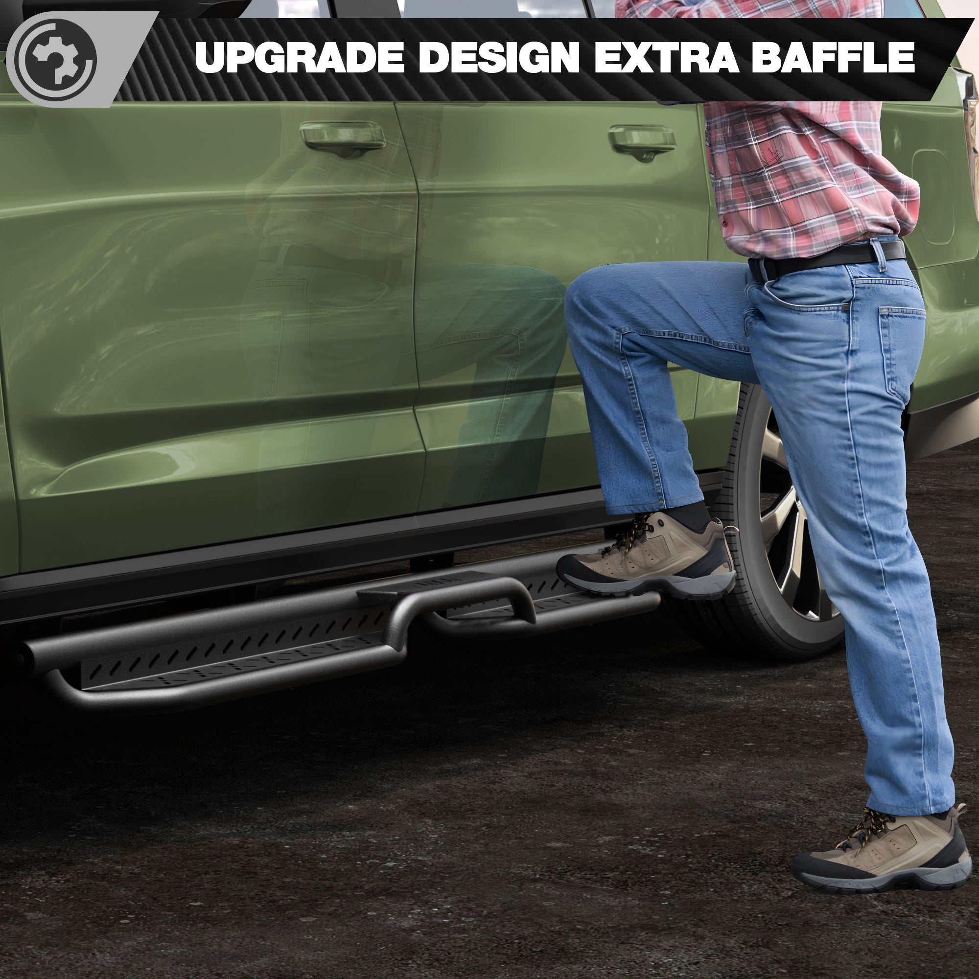 Suburban Running Boards Side Step Compatible for Chevy Suburban 2021-2026 & GMC Yukon XL 2021-2026