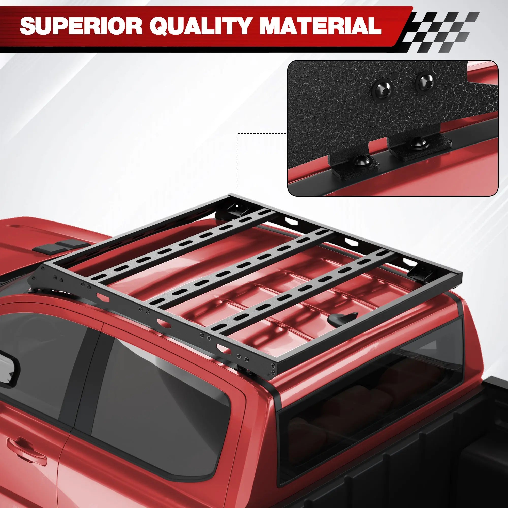 Ranger Roof Rack Compatible with 2019 2020 2021 2022 2023 2024 2025 Ford Ranger