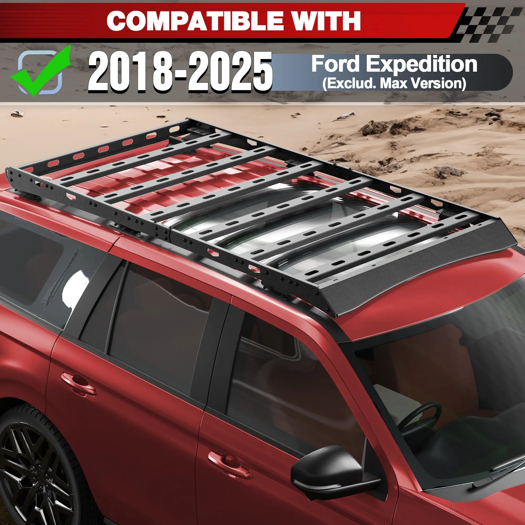 Expedition Roof Rack Compatible for Ford Expedition 2018-2025