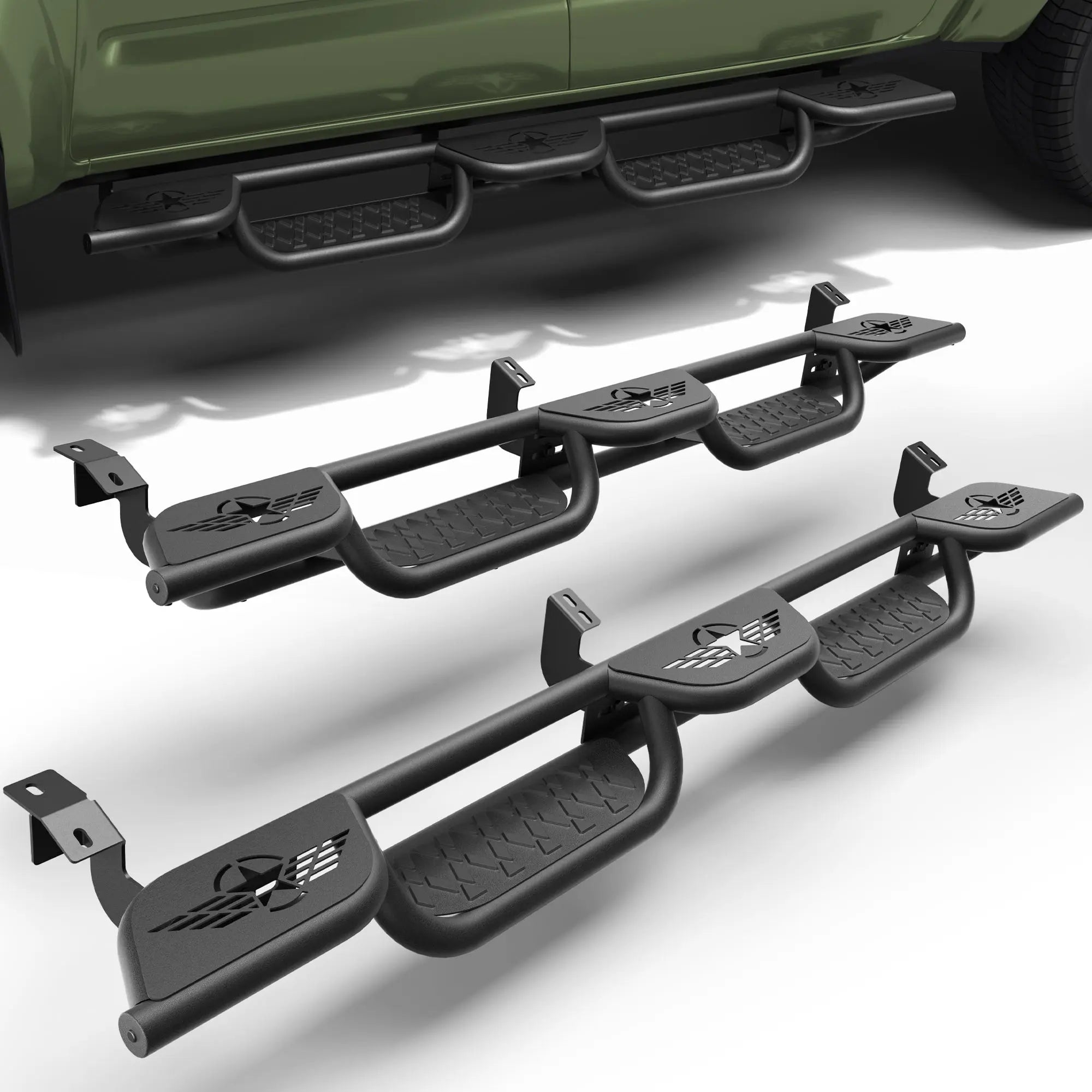 Running Boards Side Steps for 2005-2023 Toyota Tacoma Double Cab nadiaauto