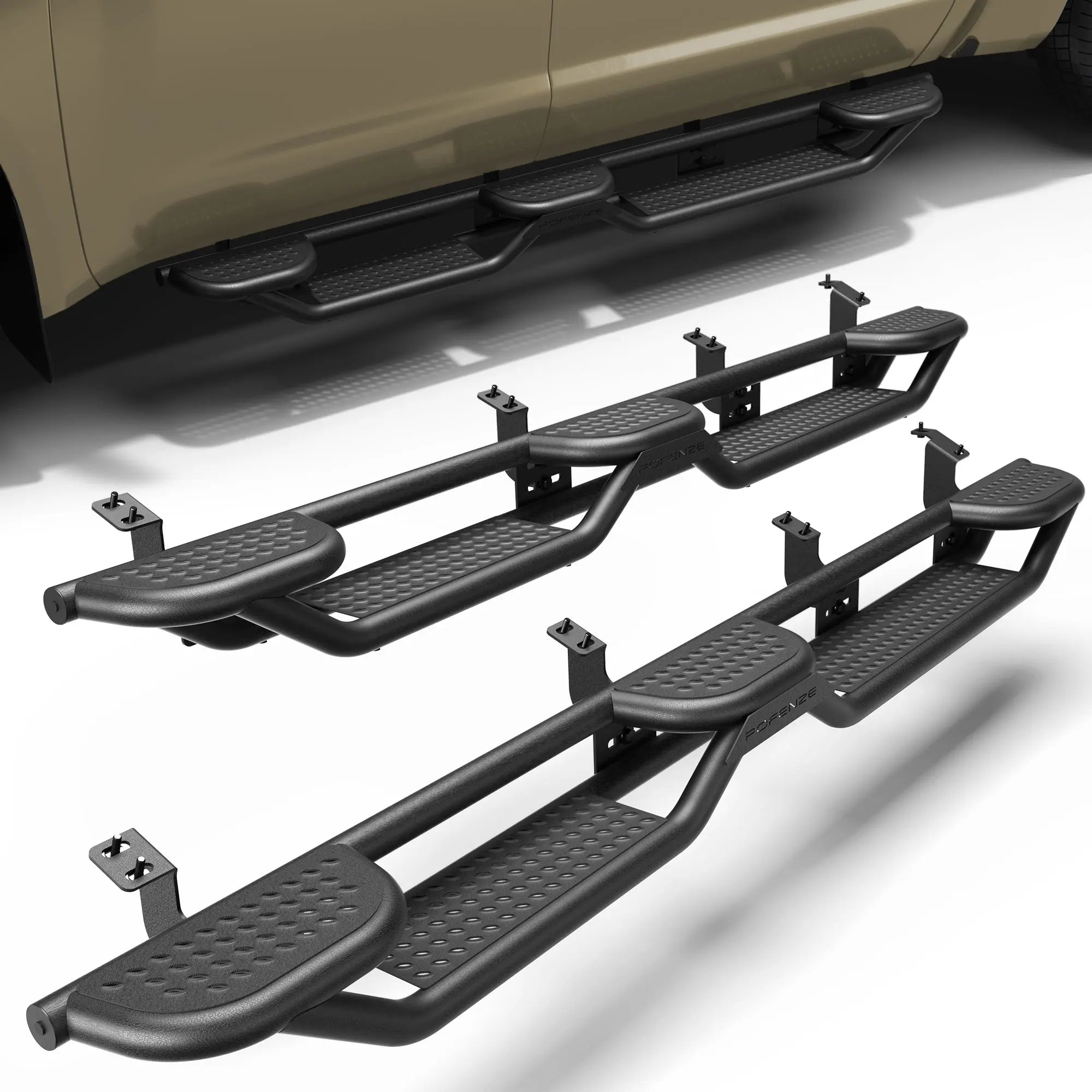 Running Boards Side Steps for 2007-2021 Toyota Tundra CrewMax nadiaauto