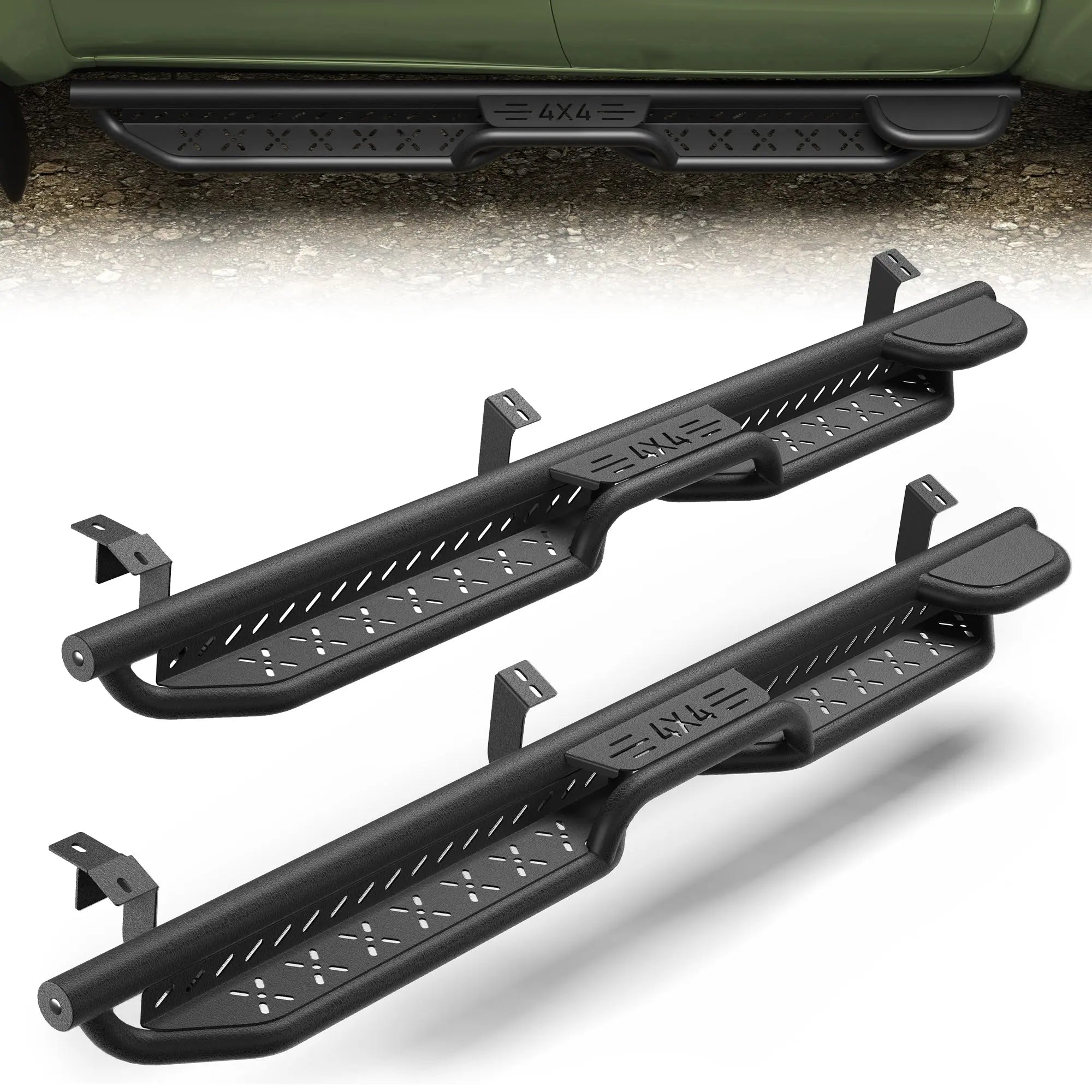 Tacoma Running Boards Side Steps for 2005-2023 Toyota Tacoma Double Cab (4-Door) nadiaauto