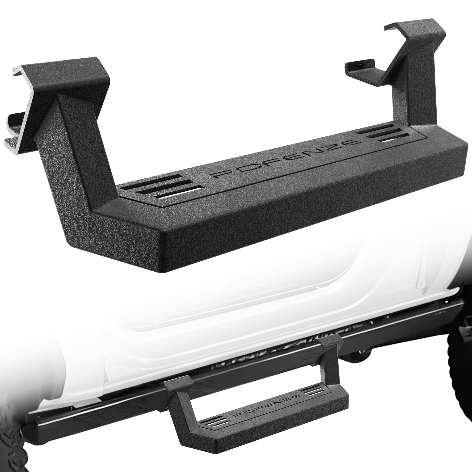 Bronco Side Steps for Rock Rails Compatible with 2021 - 2025 Ford Bronco 2 - Door - nadiaauto