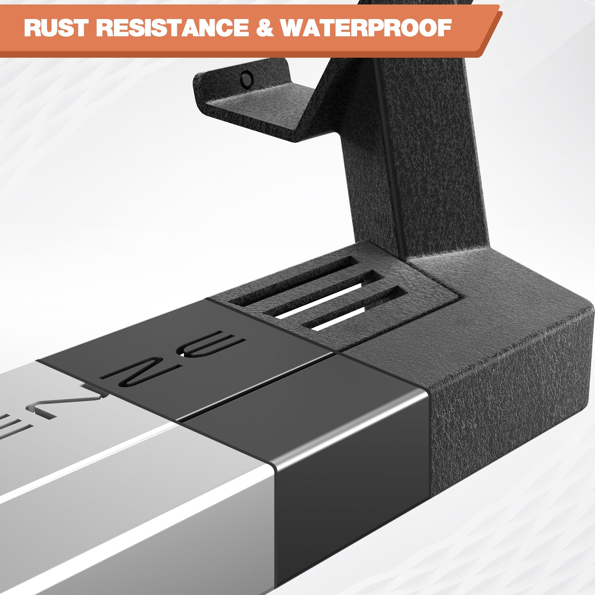 Bronco Side Steps for Rock Rails Compatible with 2021 - 2025 Ford Bronco 2 - Door - nadiaauto