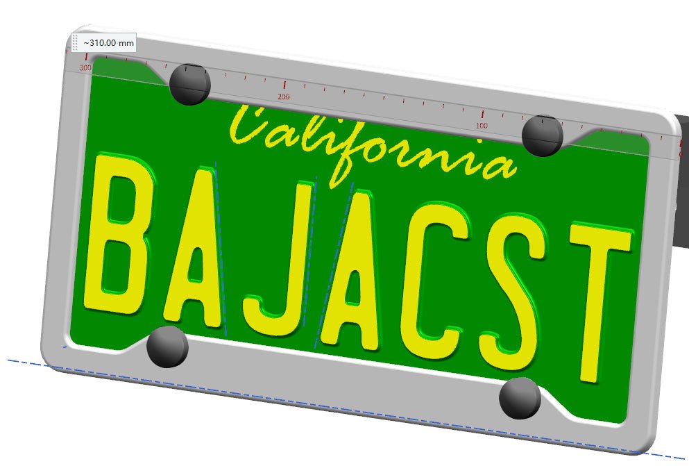 Chrome Stainless Steel License Plate Frame Universal Fit US & Canada, Rustproof Car Plate Holder with Screw Caps - nadiaauto
