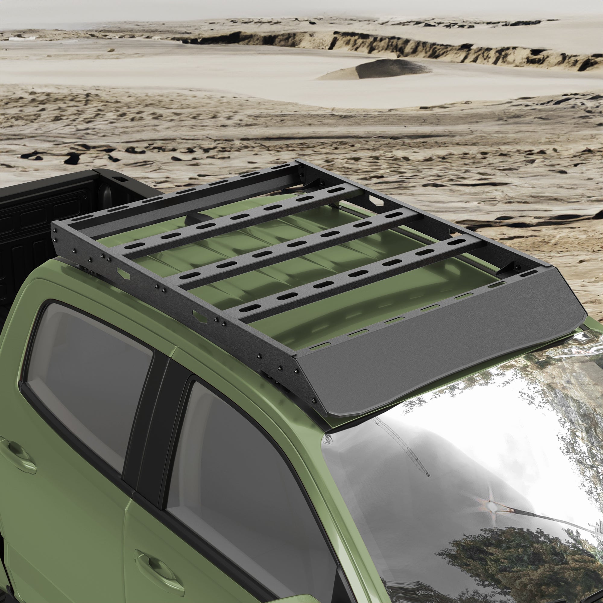 Colorado Roof Rack Compatible with 2015-C2025 Chevy Colorado Crew Cab 4 Door Only - nadiaauto