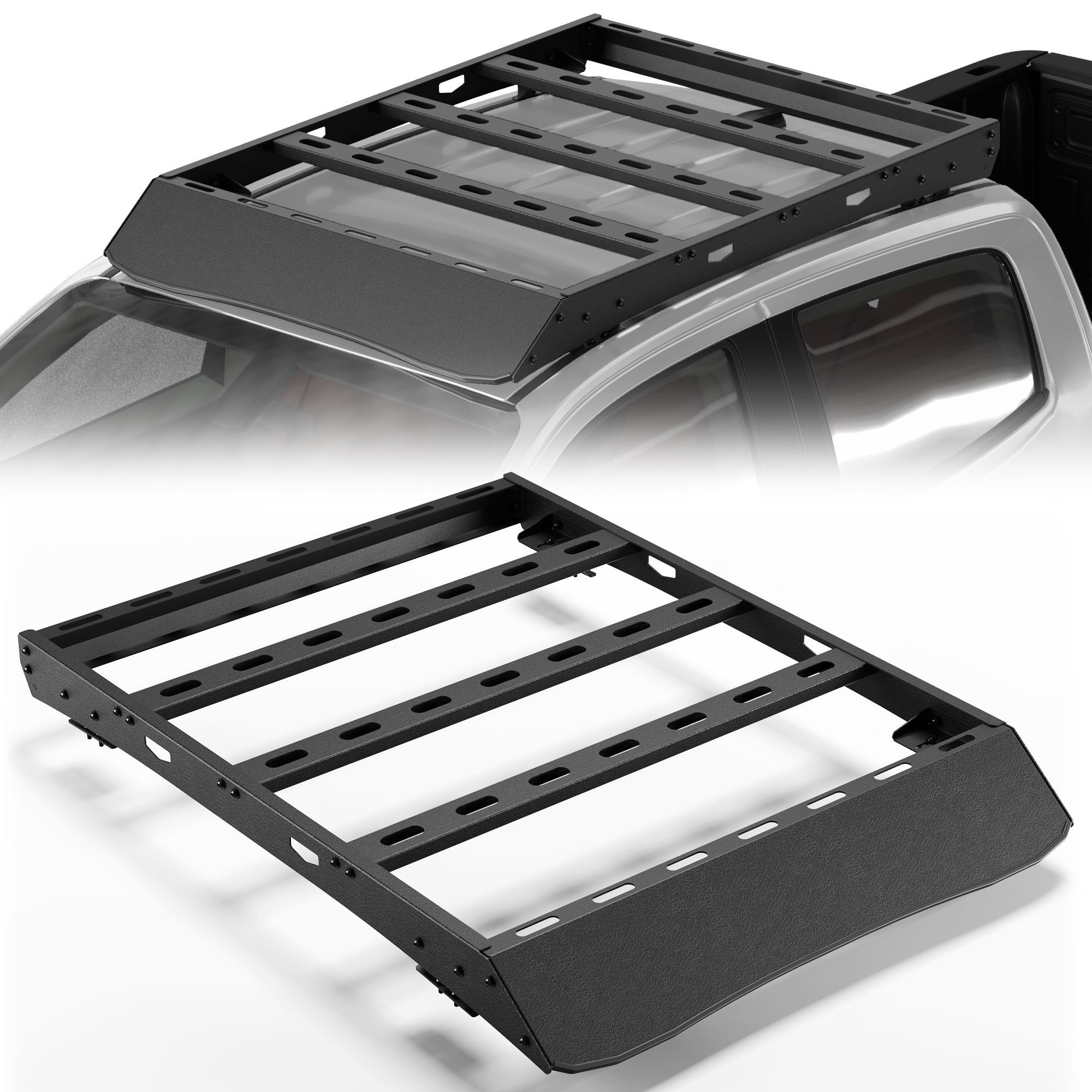 Colorado Roof Rack Compatible with 2015 - C2025 Chevy Colorado Crew Cab 4 Door Only - nadiaauto