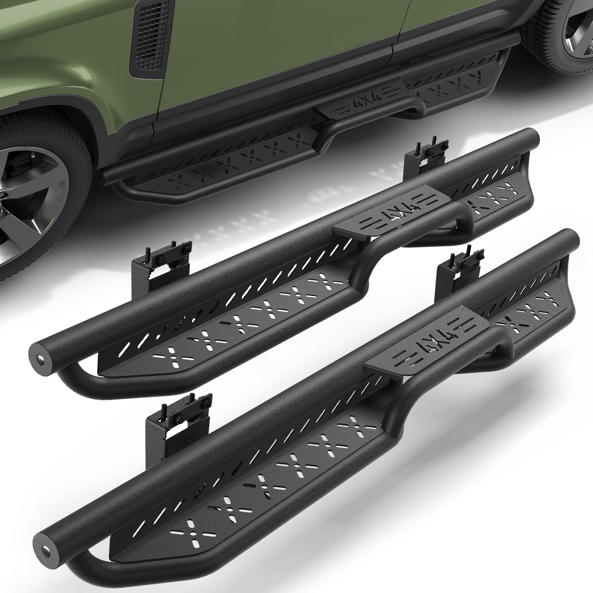 Defender 110 Running Boards Side Steps Compatible with 2020-2025 Land Rover Defender 110 - nadiaauto