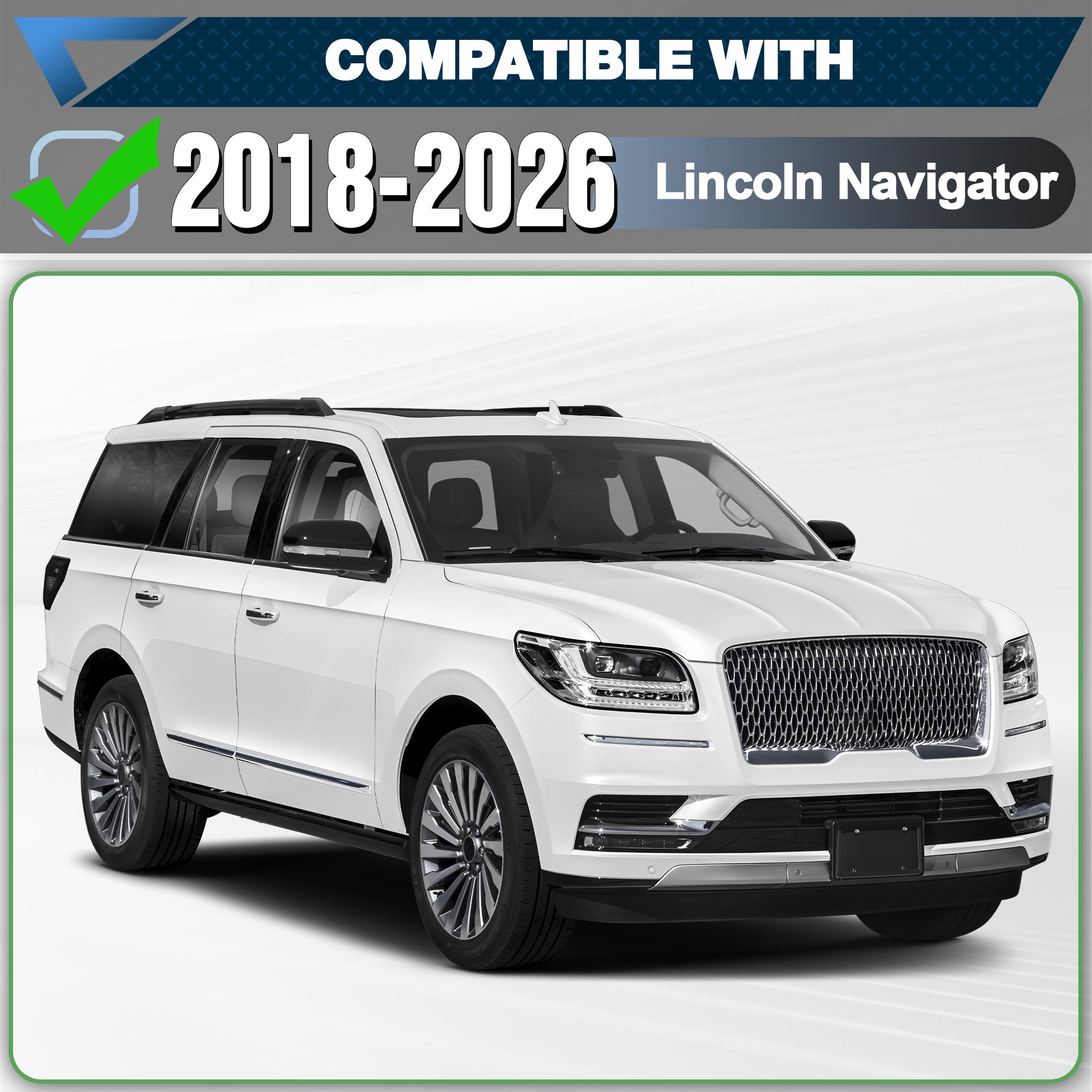 Expedition Running Boards Side Step Compatible for 2018 - 2026 Ford Expedition(Not for Max) - nadiaauto