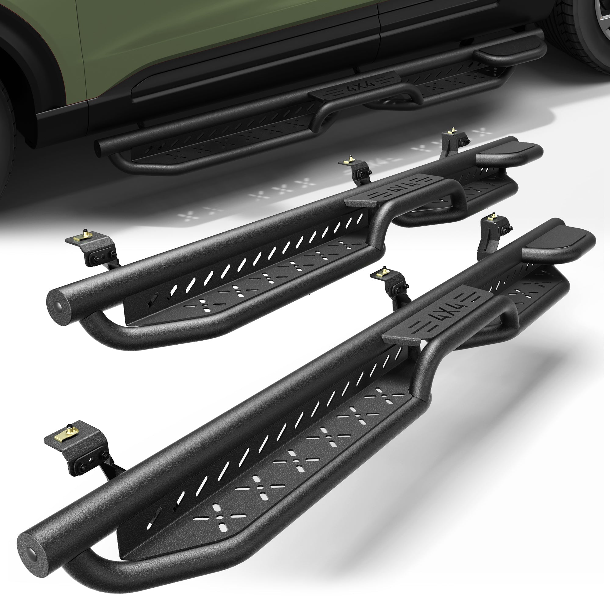 Explorer Running Boards Side Step Compatible for Ford Explorer 2020 2021 2022 2023 2024 2025 2026 - nadiaauto