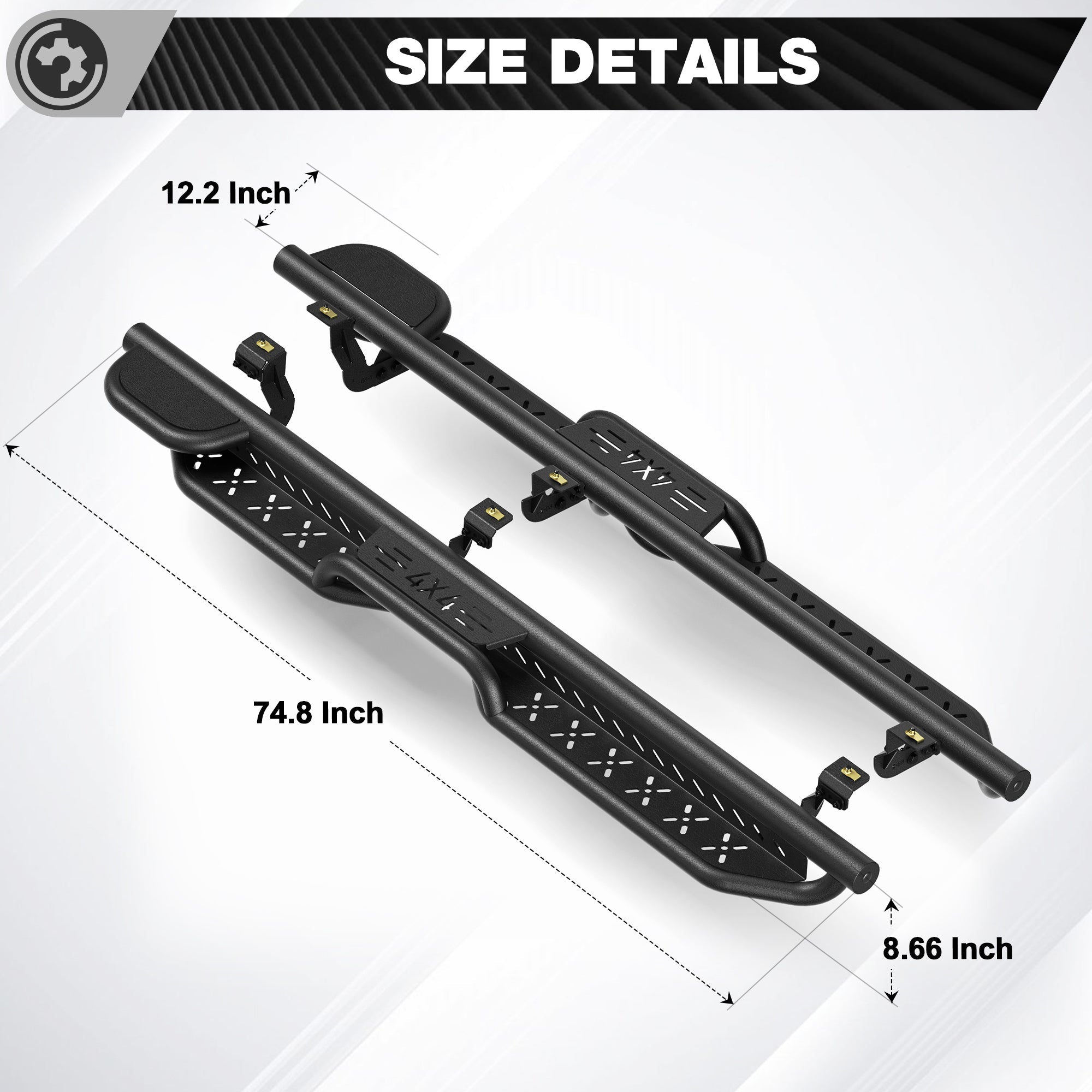 Explorer Running Boards Side Step Compatible for Ford Explorer 2020 2021 2022 2023 2024 2025 2026 - nadiaauto