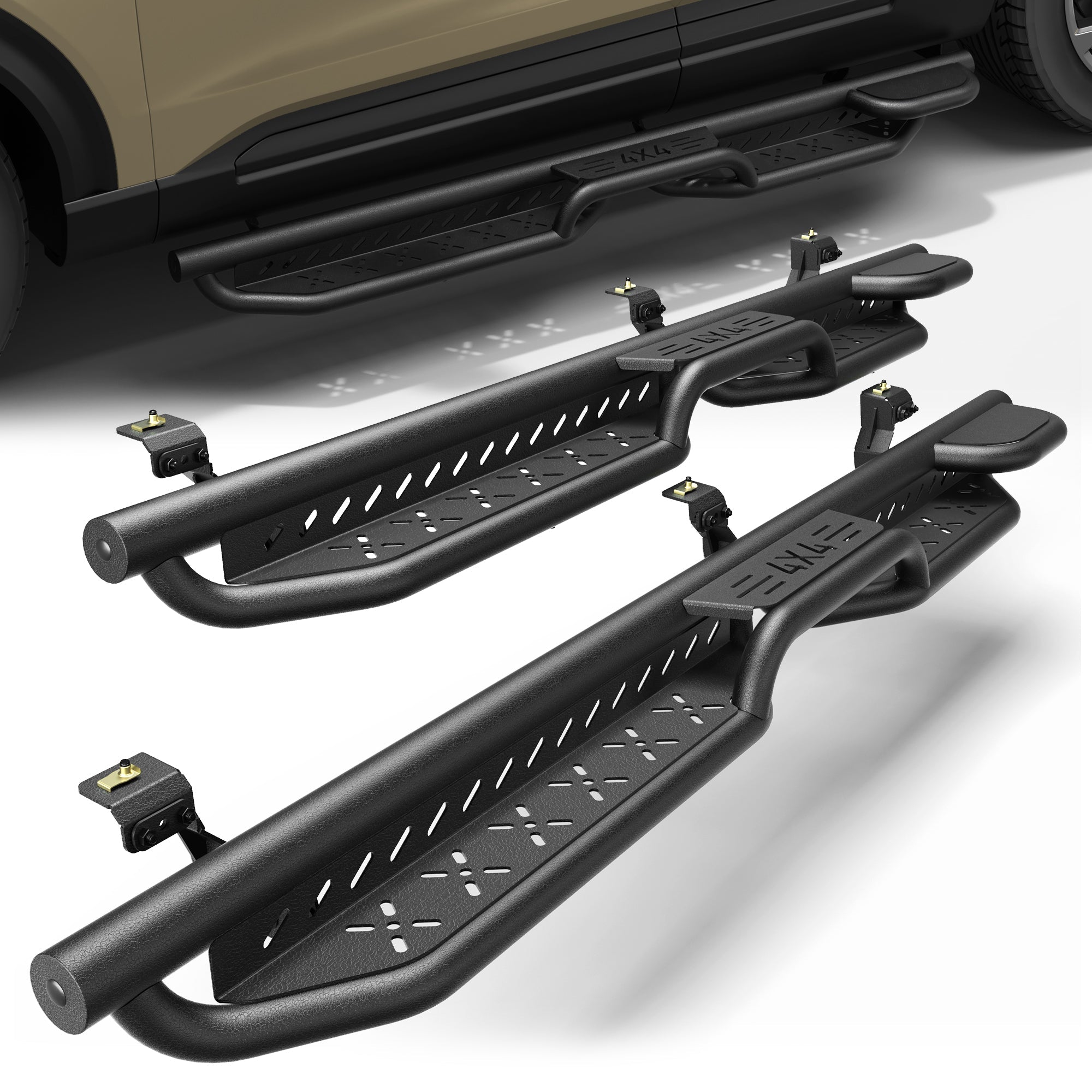 Explorer Running Boards Side Step Compatible for Ford Explorer 2020 2021 2022 2023 2024 2025 2026 - nadiaauto