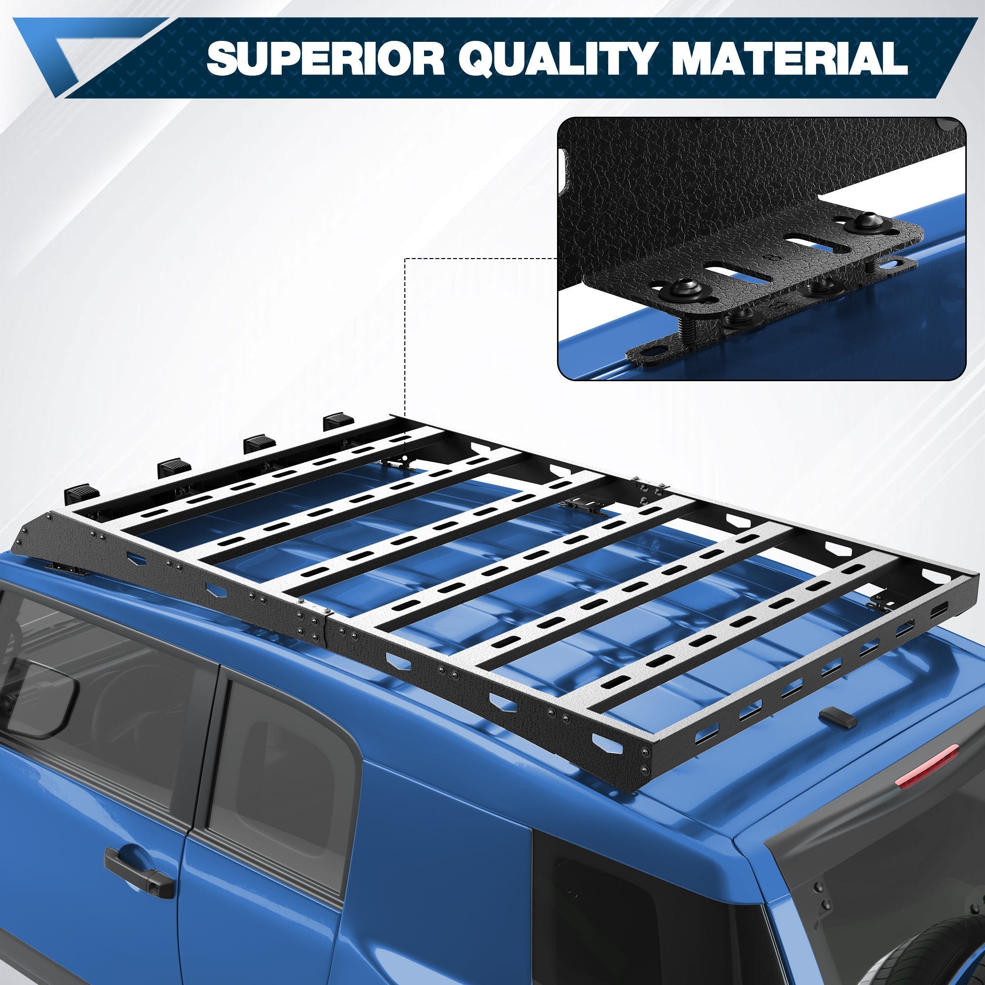 FJ Cruiser Roof Rack Cargo Carrier for 2006 - 2014 Toyota FJ Cruiser - nadiaauto