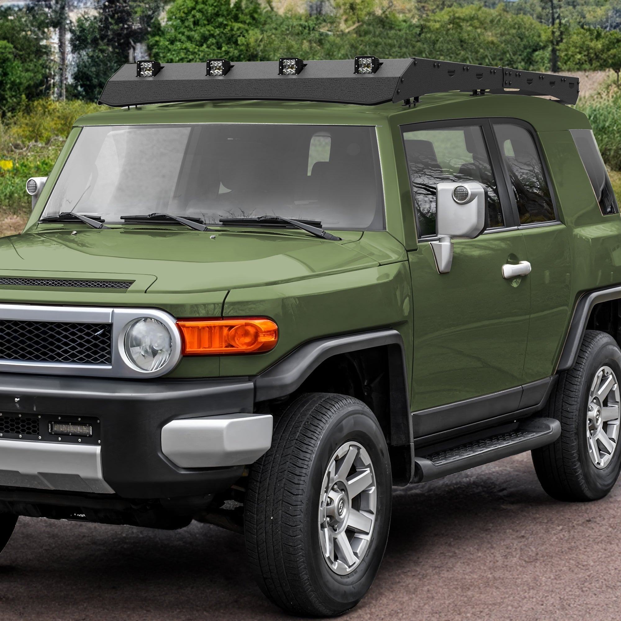 FJ Cruiser Roof Rack Cargo Carrier for 2006-2014 Toyota FJ Cruiser - nadiaauto