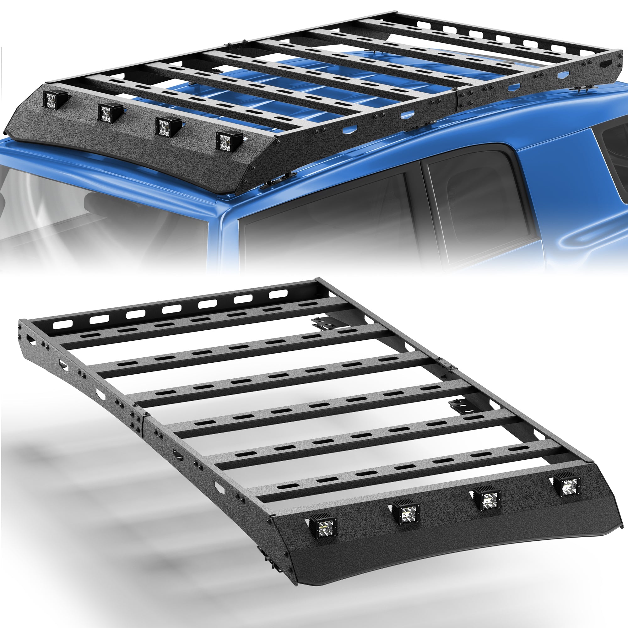 FJ Cruiser Roof Rack Cargo Carrier for 2006 - 2014 Toyota FJ Cruiser - nadiaauto