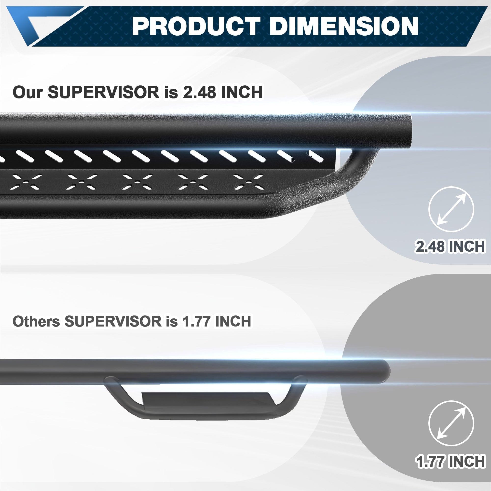 Jeep JL Running Boards Fits 2019-2025 Jeep Wrangler JL Unlimited - nadiaauto