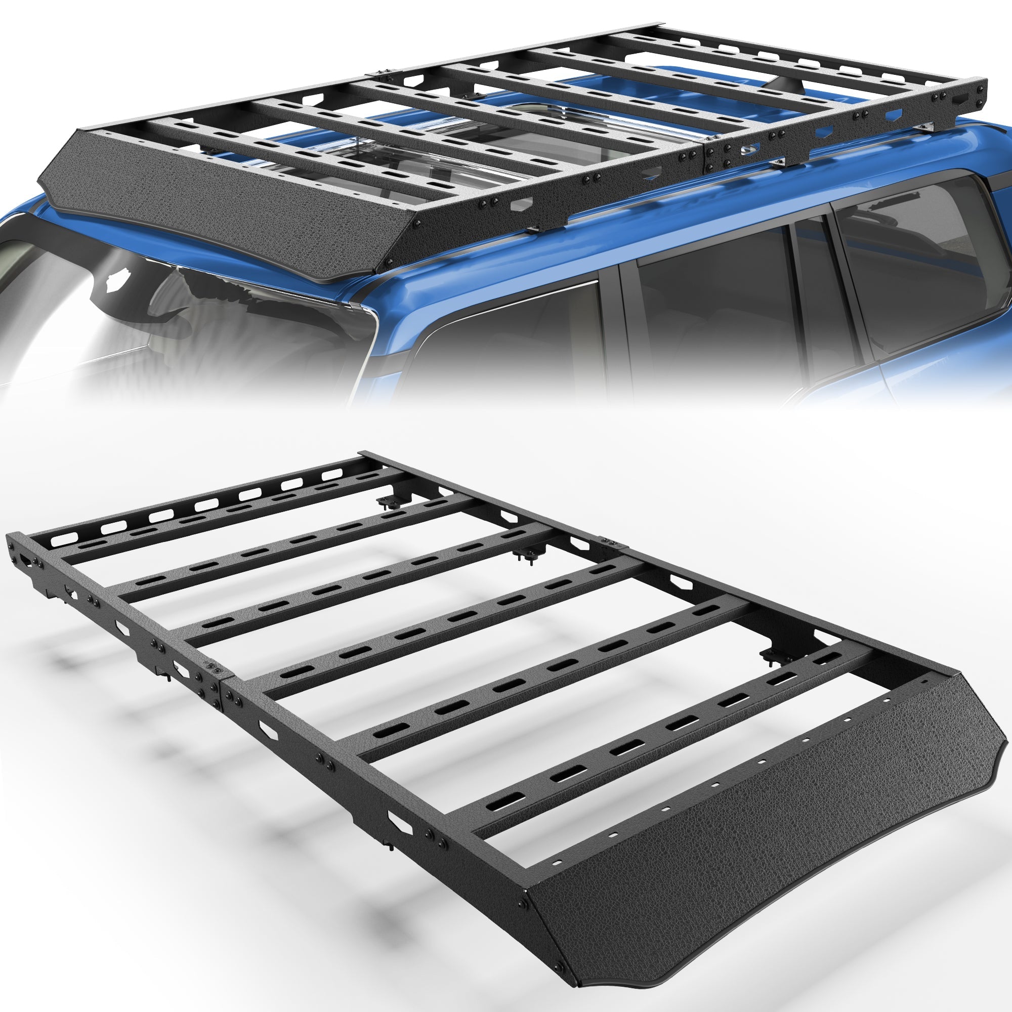 LC250 Roof Rack Compatible for 2024 - 2025 Toyota Land Cruiser Prado LC250/2024 - 2025 Lexus GX550 - nadiaauto