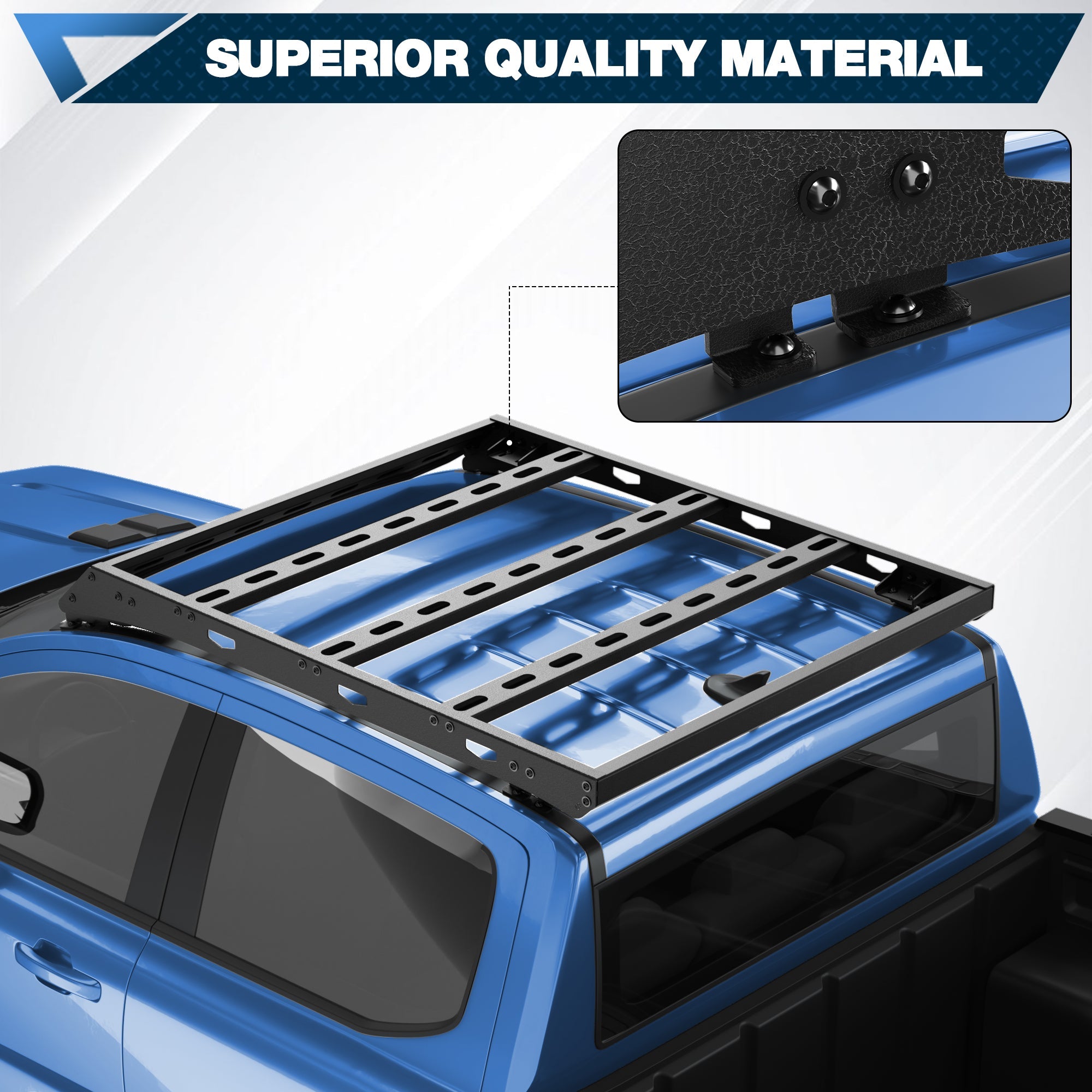 Ranger Roof Rack Compatible with 2019 2020 2021 2022 2023 2024 2025 Ford Ranger - nadiaauto