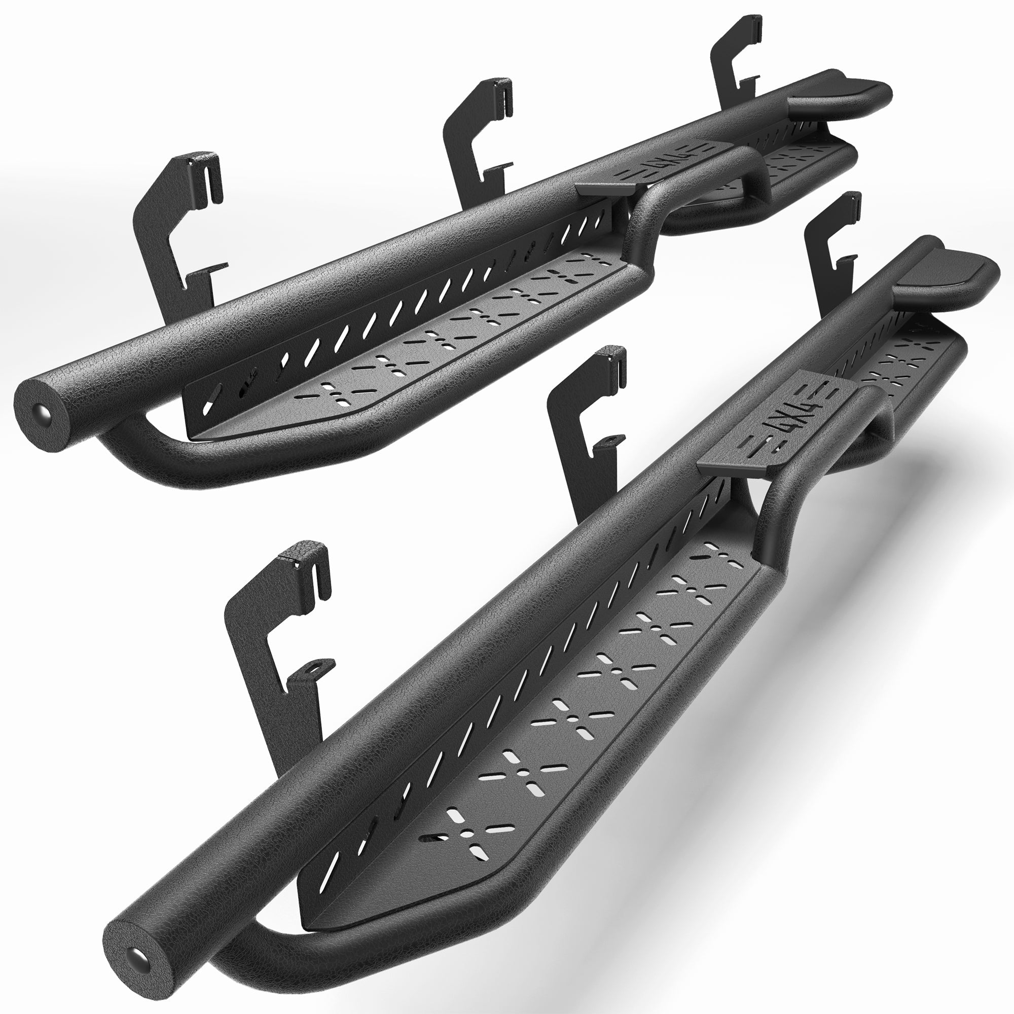 Silverado Running Boardsfor 2007 - 2018 Silverado & Sierra 1500, 2007 - 2019 2500HD/3500HD (4 - Door Only) - nadiaauto