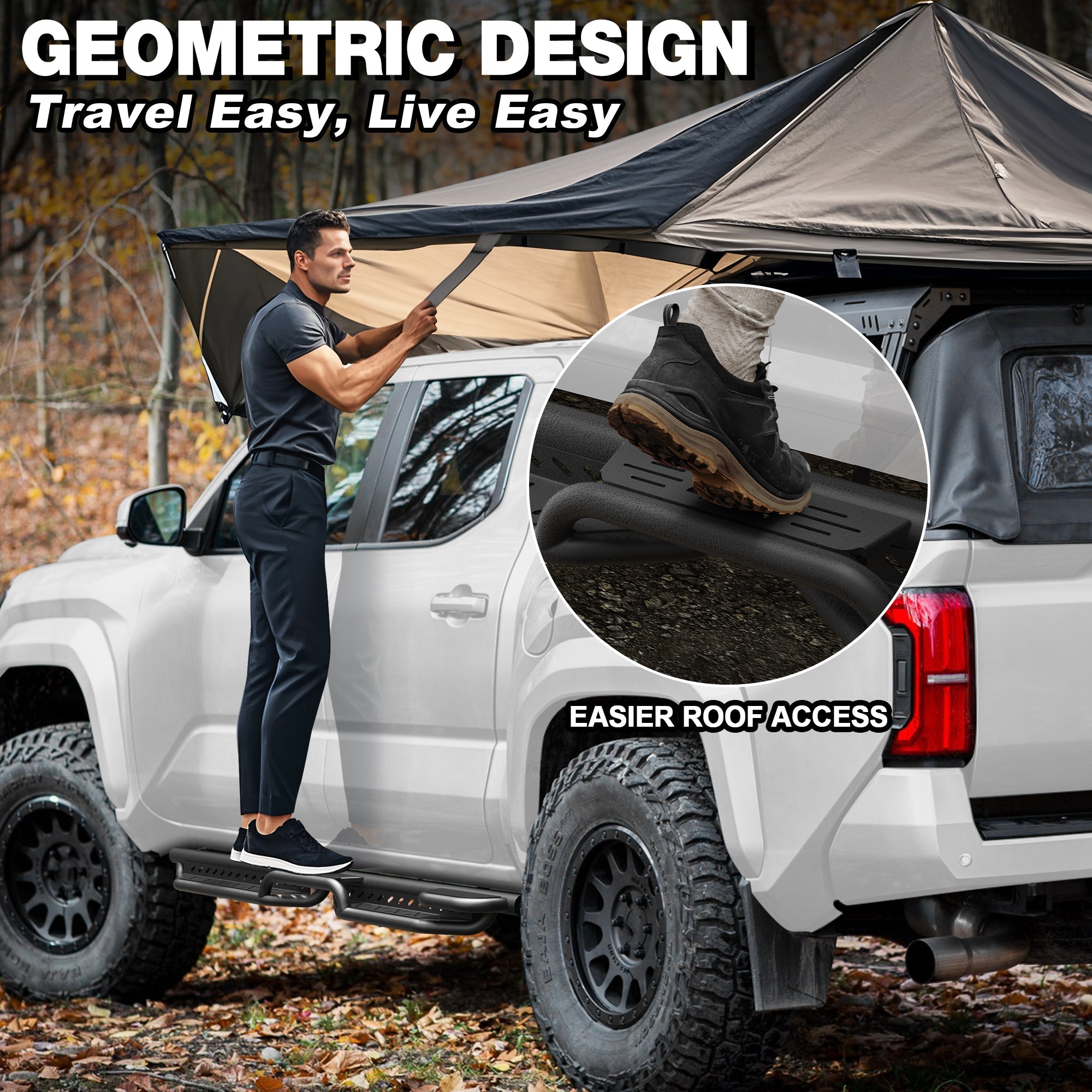 Suburban Running Boards Side Step Compatible for Chevy Suburban 2021 - 2026 & GMC Yukon XL 2021 - 2026 - nadiaauto