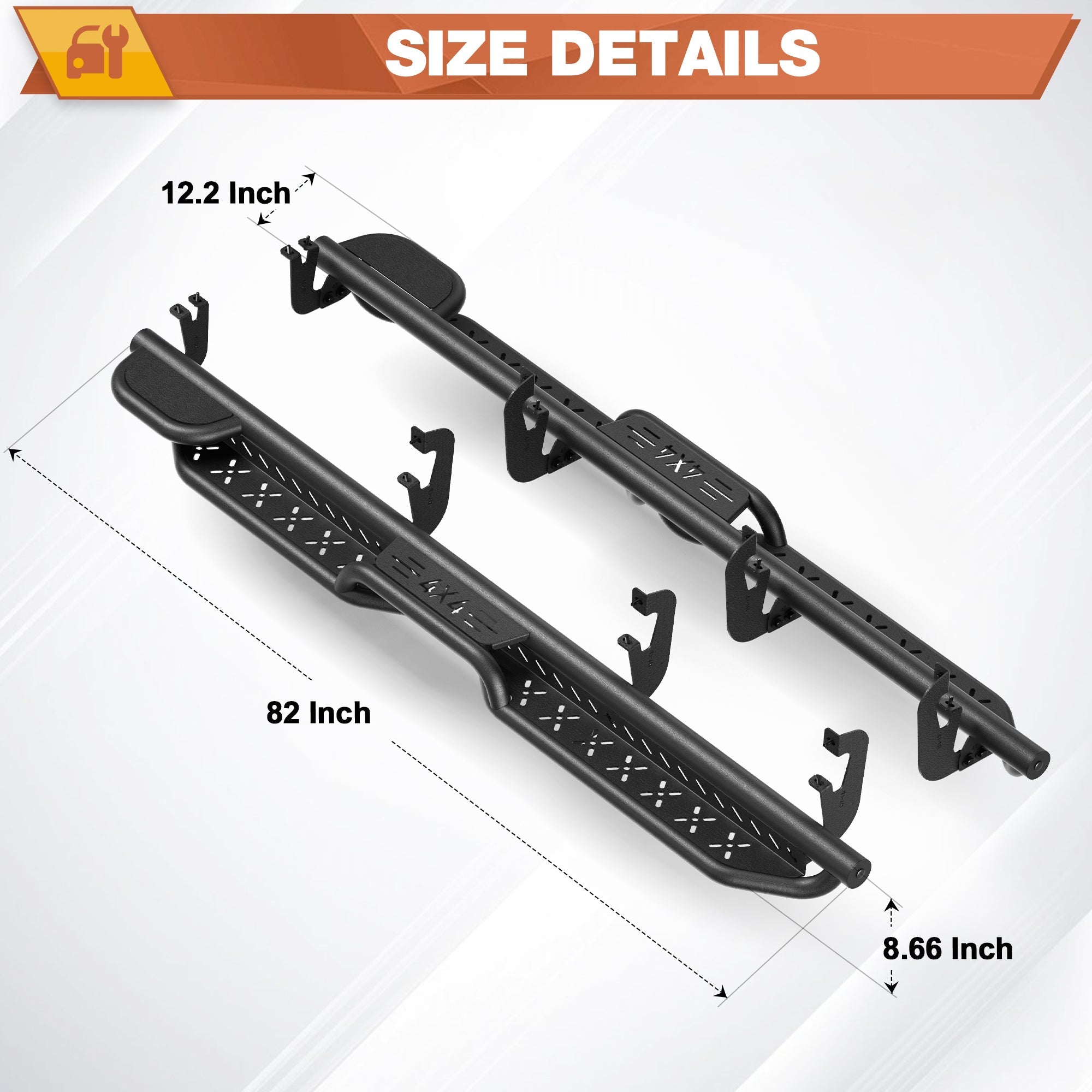 Suburban Running Boards Side Step Compatible for Chevy Suburban 2021 - 2026 & GMC Yukon XL 2021 - 2026 - nadiaauto