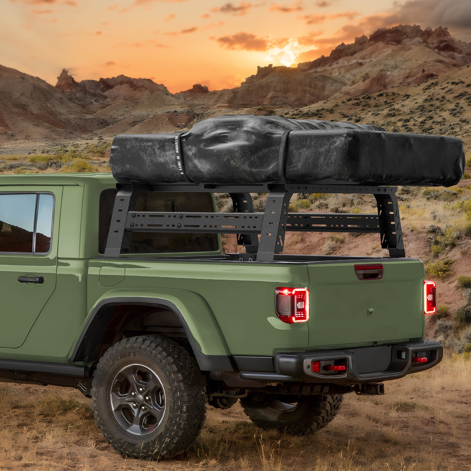 Truck Bed Rack for Mid & Full Size Pickup Trucks, 49.2