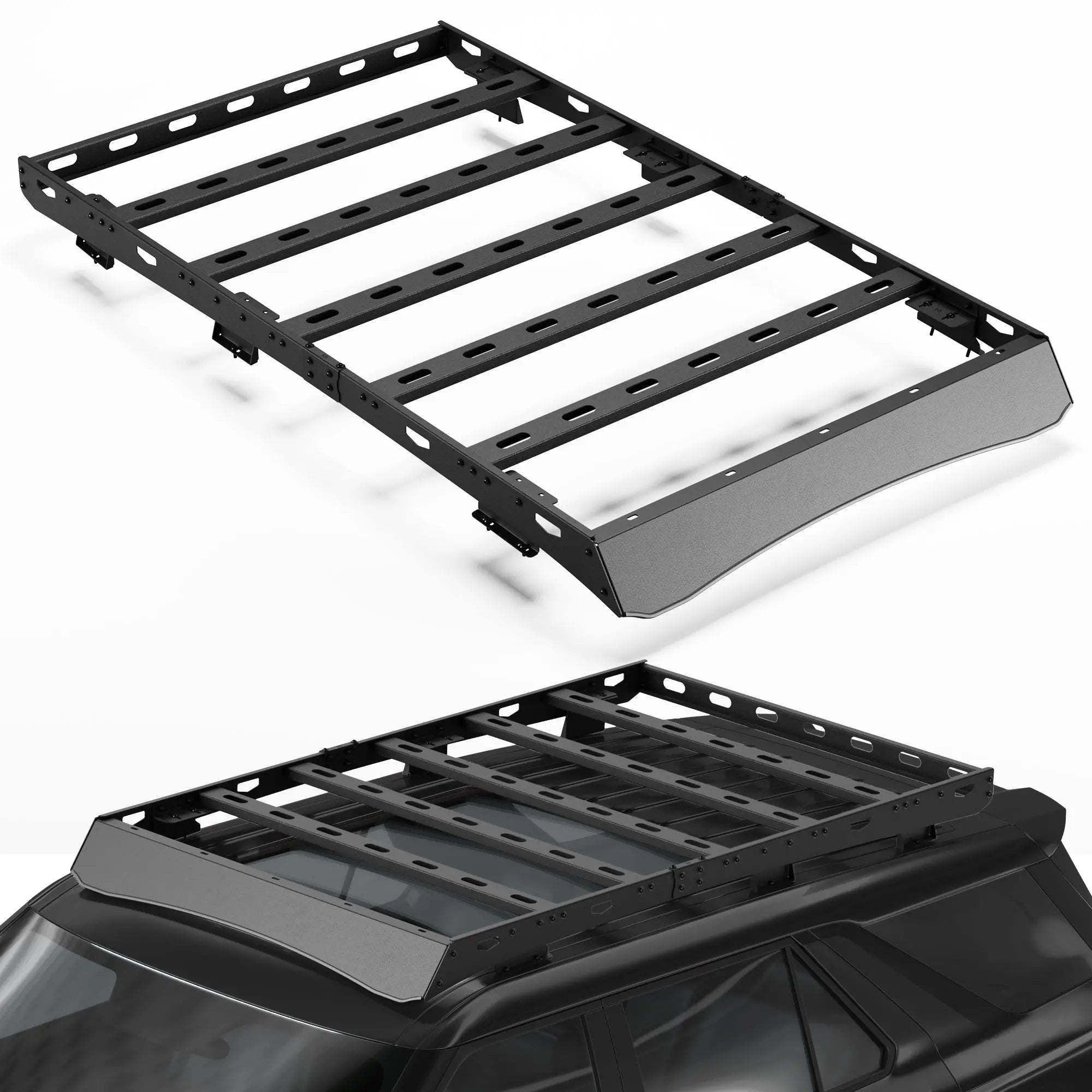 Explorer Roof Rack Rooftop Cargo Carrier Compatible for Ford Explorer 2020 2021 2022 2023 2024