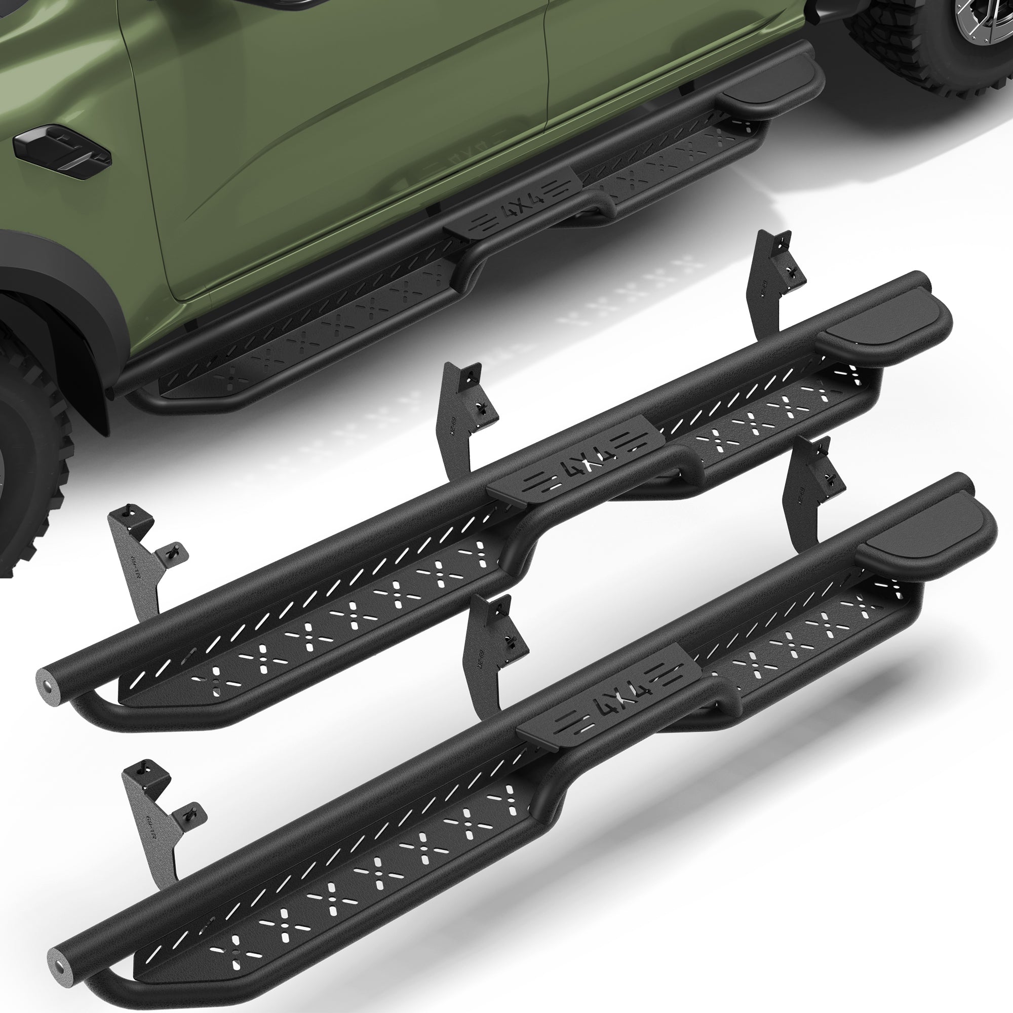 Ranger Running Boards Side Step Ford Ranger 2019 2020 2021 2022 2023 2024 SuperCrew(4 Door)