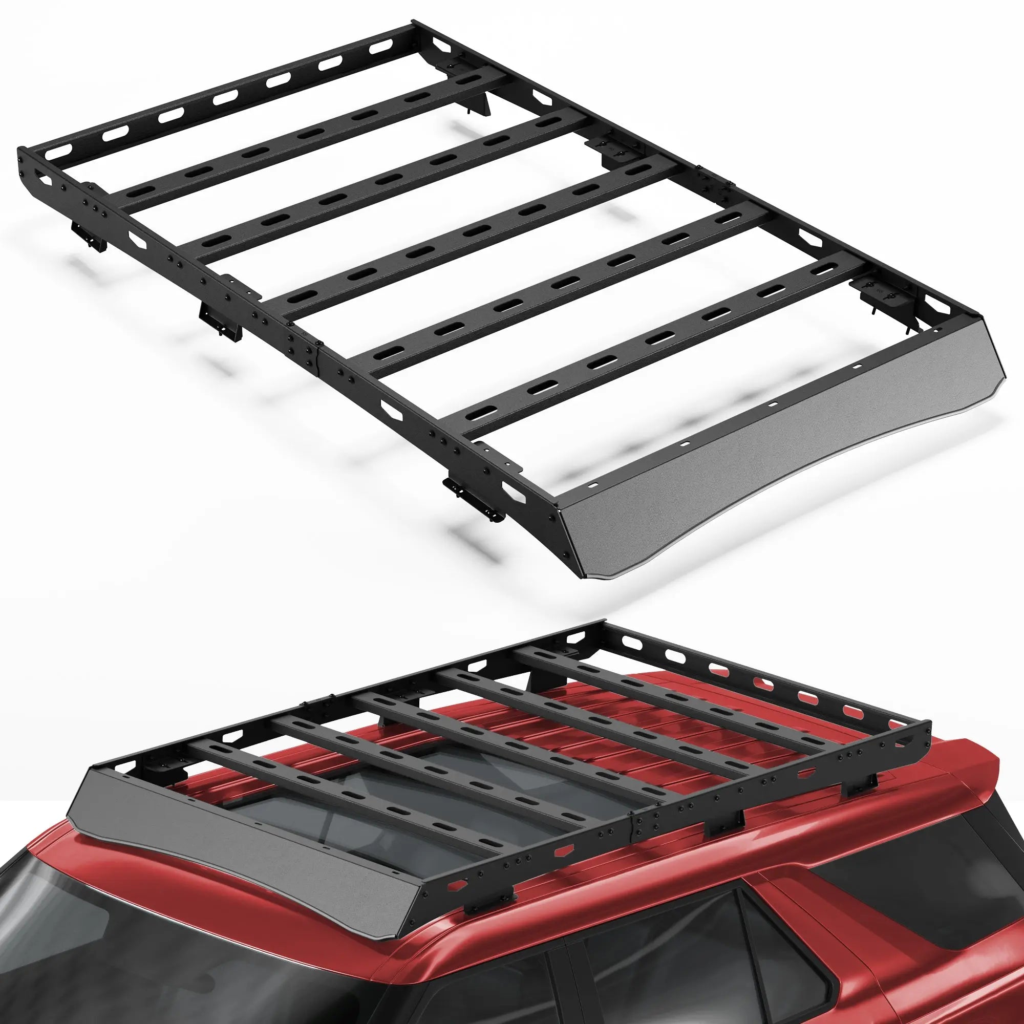 Explorer Roof Rack Rooftop Cargo Carrier Compatible for Ford Explorer 2020 2021 2022 2023 2024