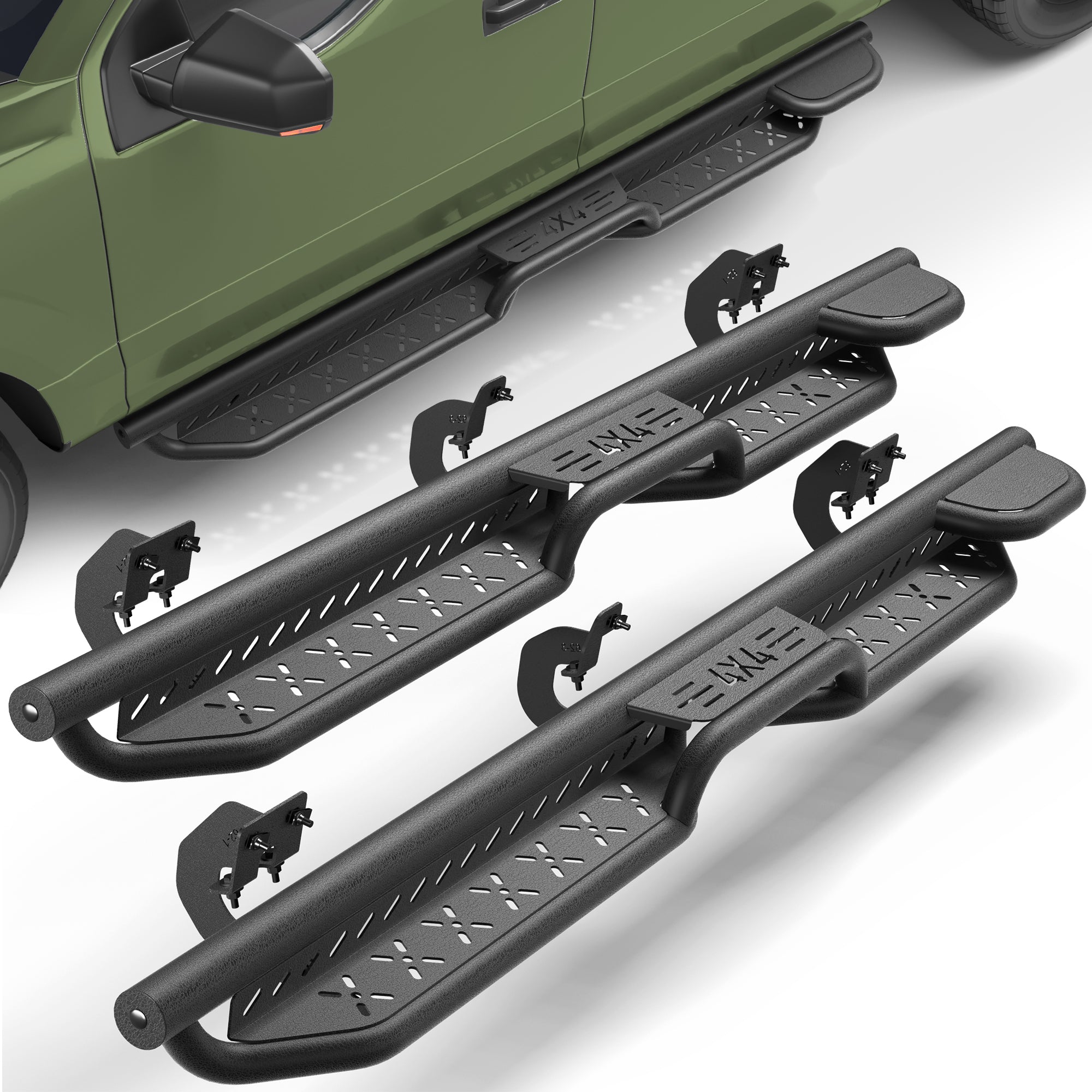 F150 Running Boards Side Steps Compatible with 2009 2010 2011 2012 2013 2014 Ford F150 SuperCrew