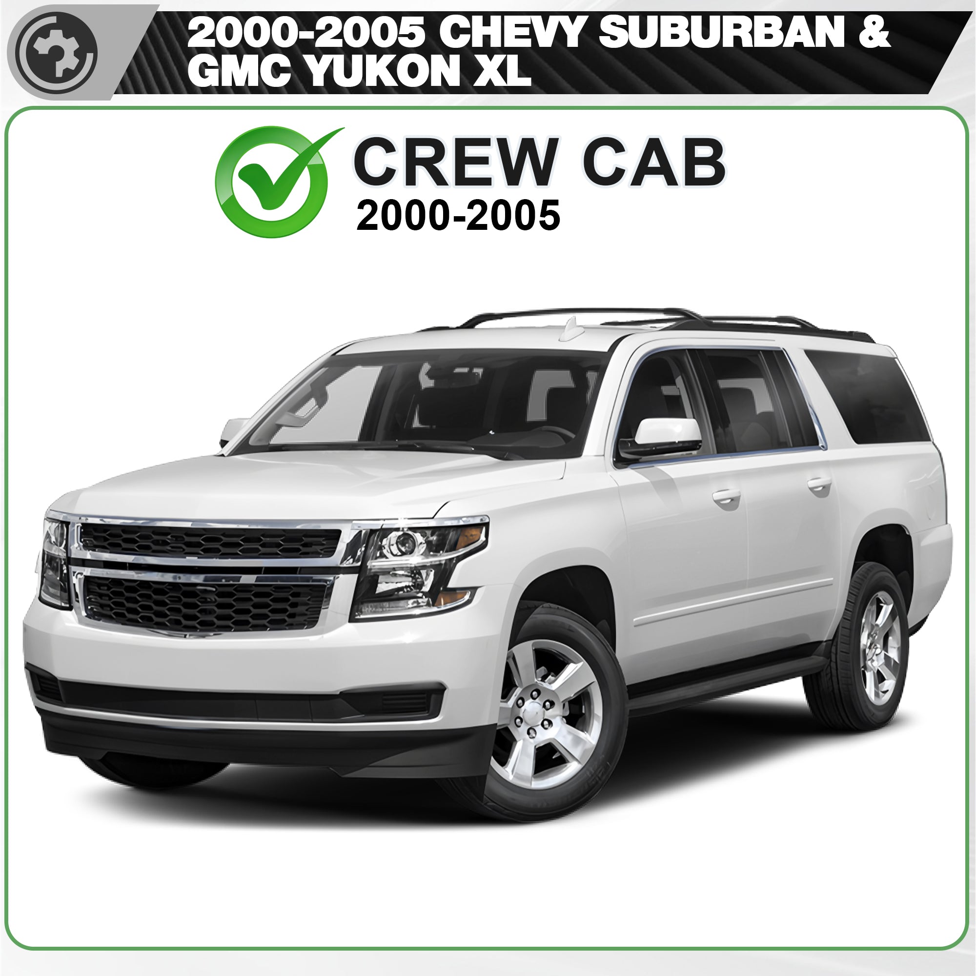 Suburban Running Boards Side Step Compatible for Chevy Suburban 2006-2020,GMC Yukon XL 2006-2020