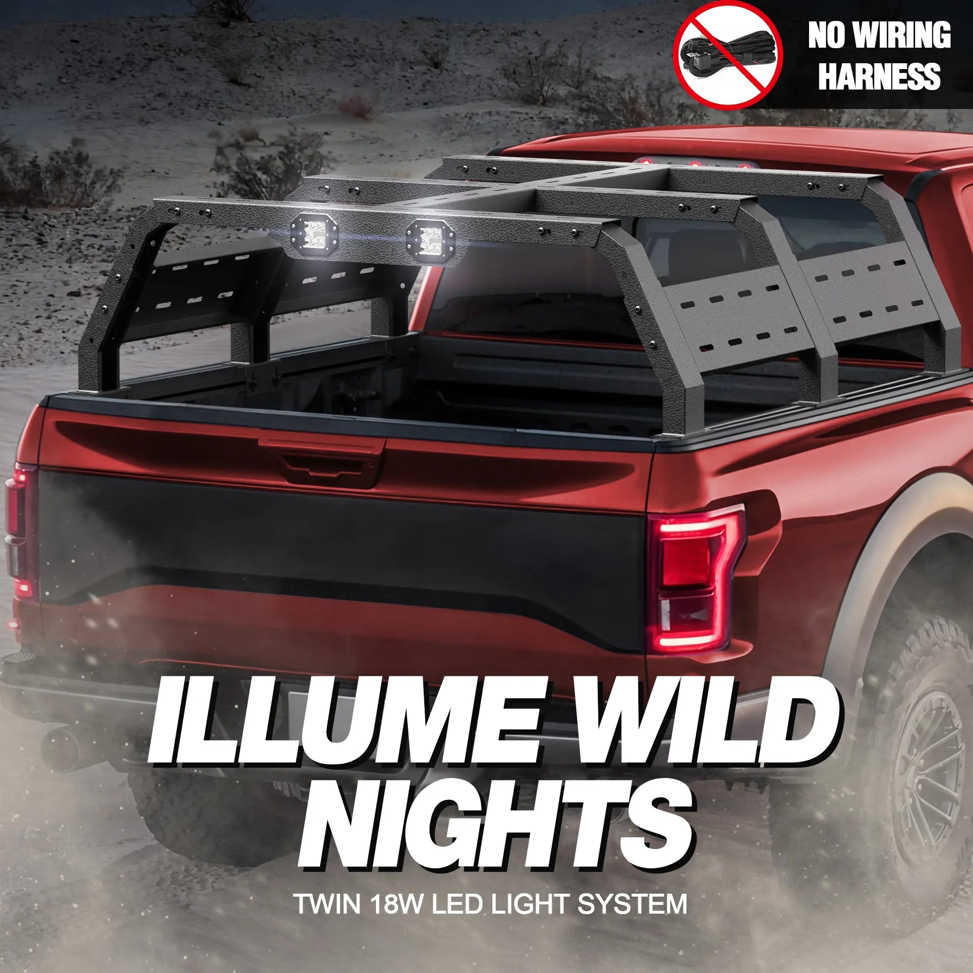 Tacoma Overland Bed Rack 17.3