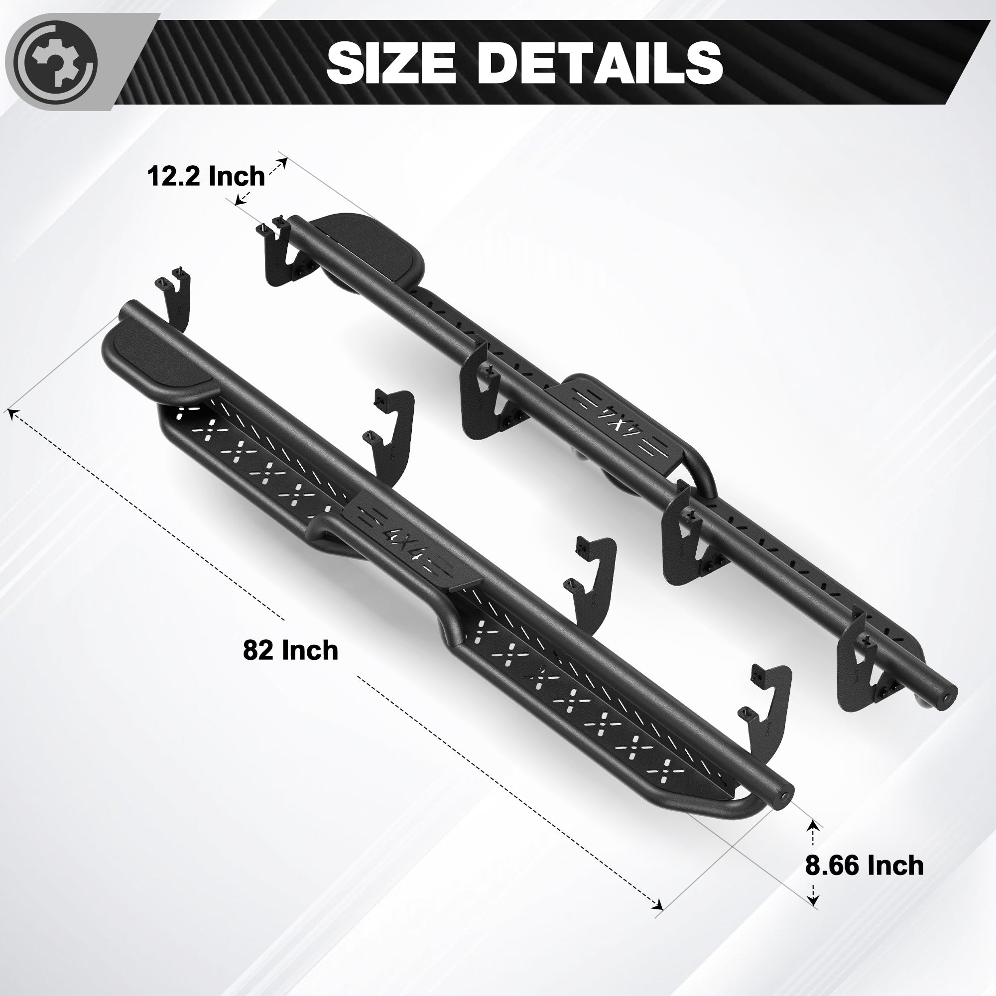 Suburban Running Boards Side Step Compatible for Chevy Suburban 2021-2026 & GMC Yukon XL 2021-2026